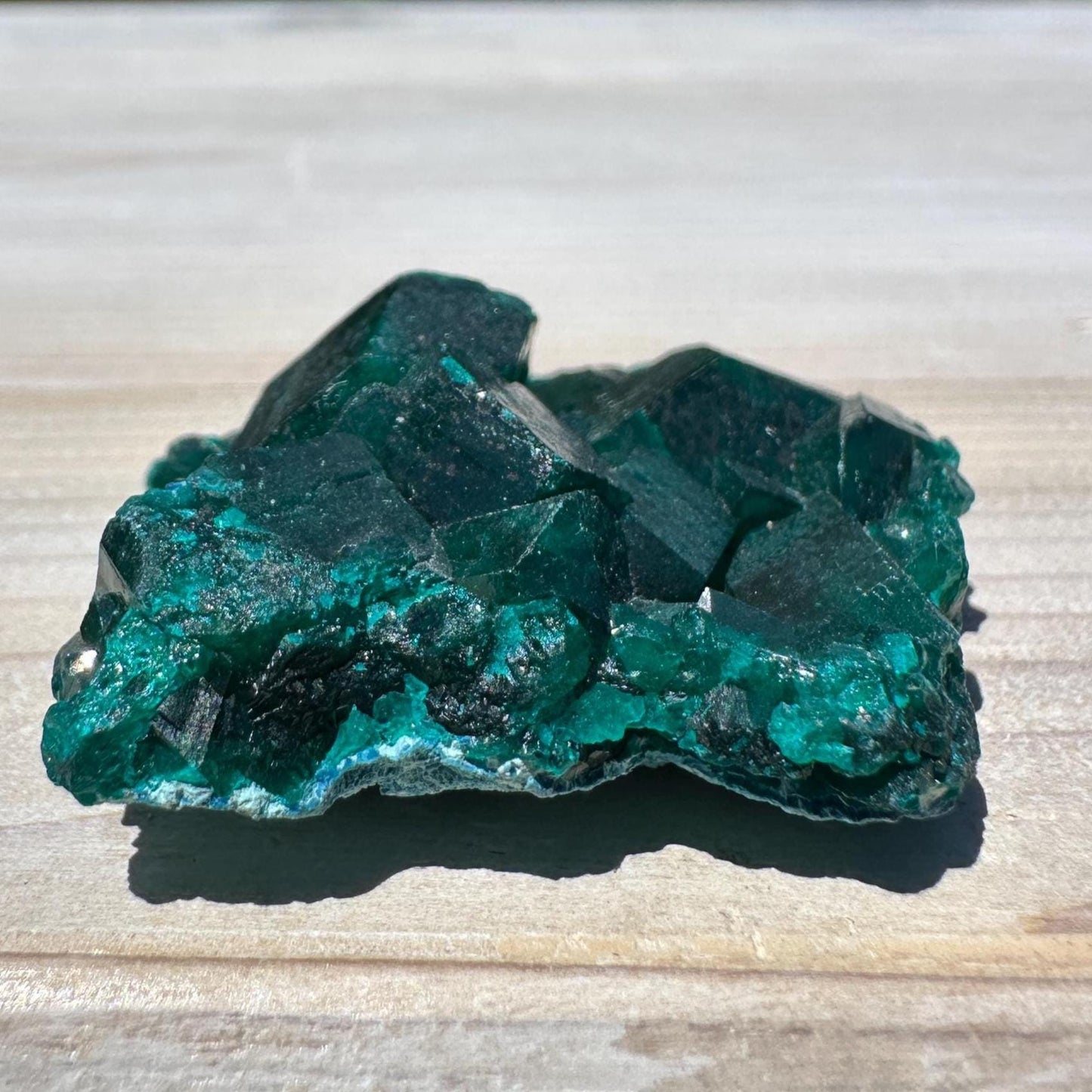 Dioptase Specimen Crystal Cluster - #1