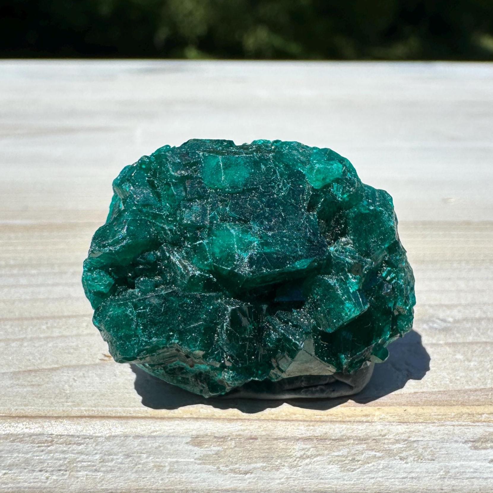 Dioptase Specimen Crystal Cluster - #4