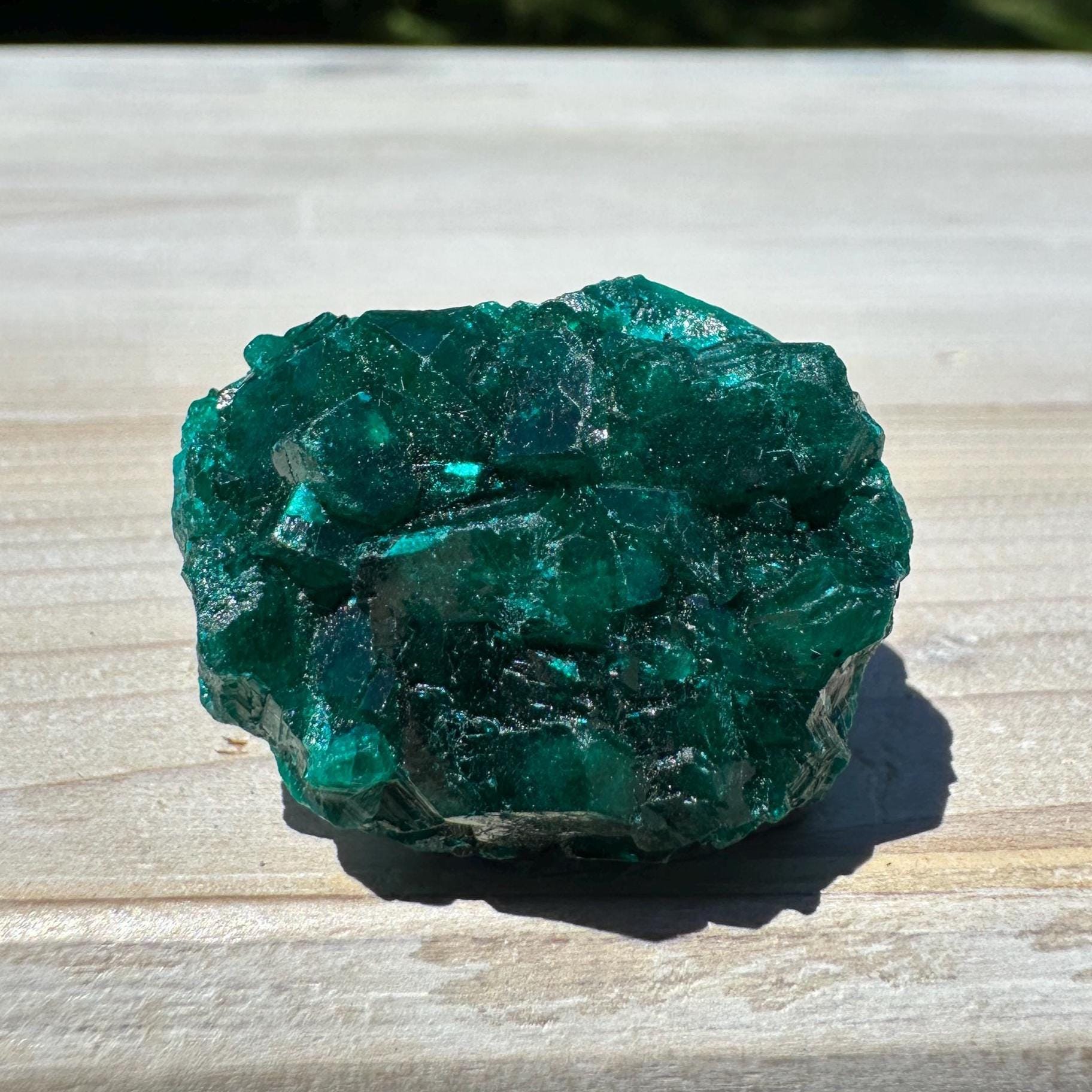 Dioptase Specimen Crystal Cluster - #4