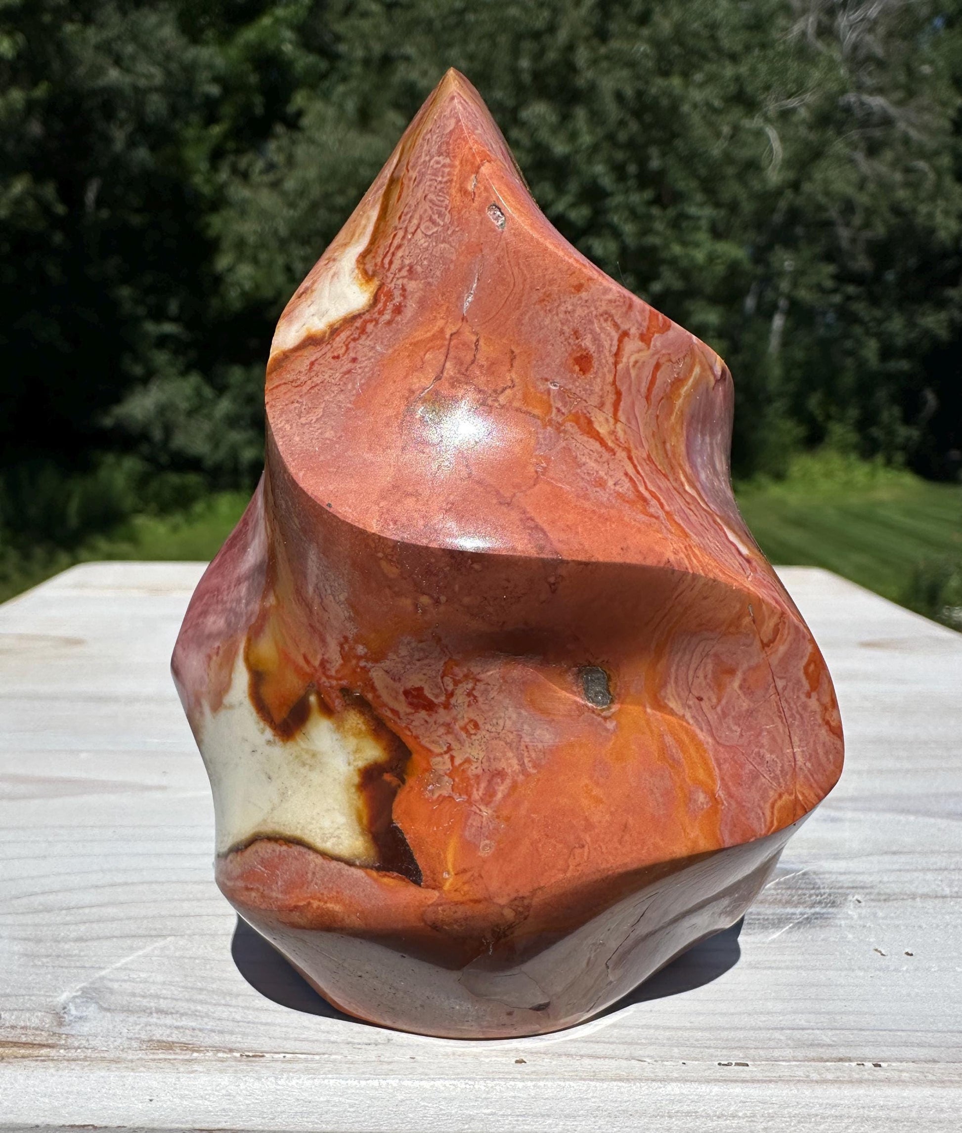 Polychrome Jasper Flame - #1