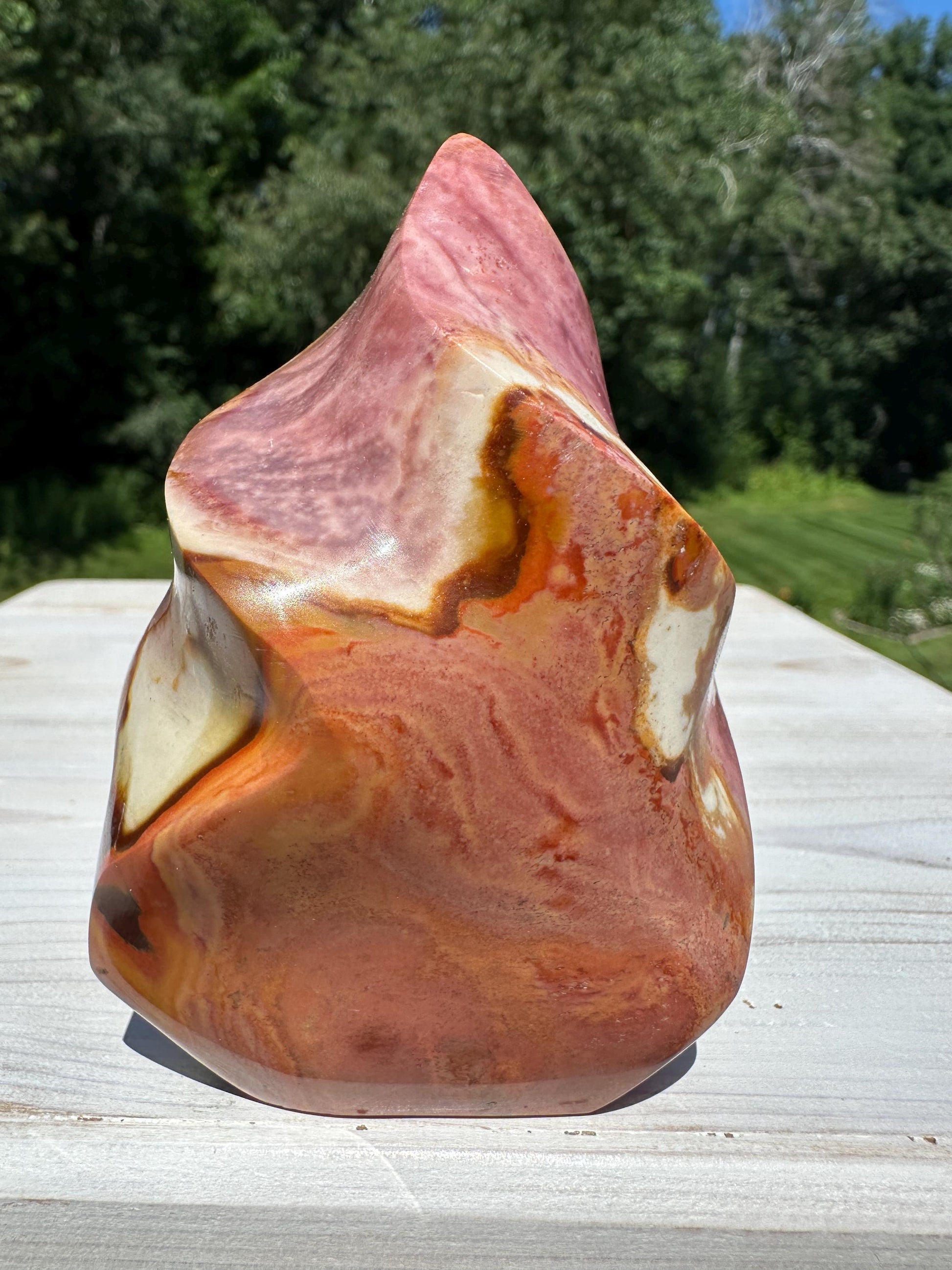 Polychrome Jasper Flame - #1
