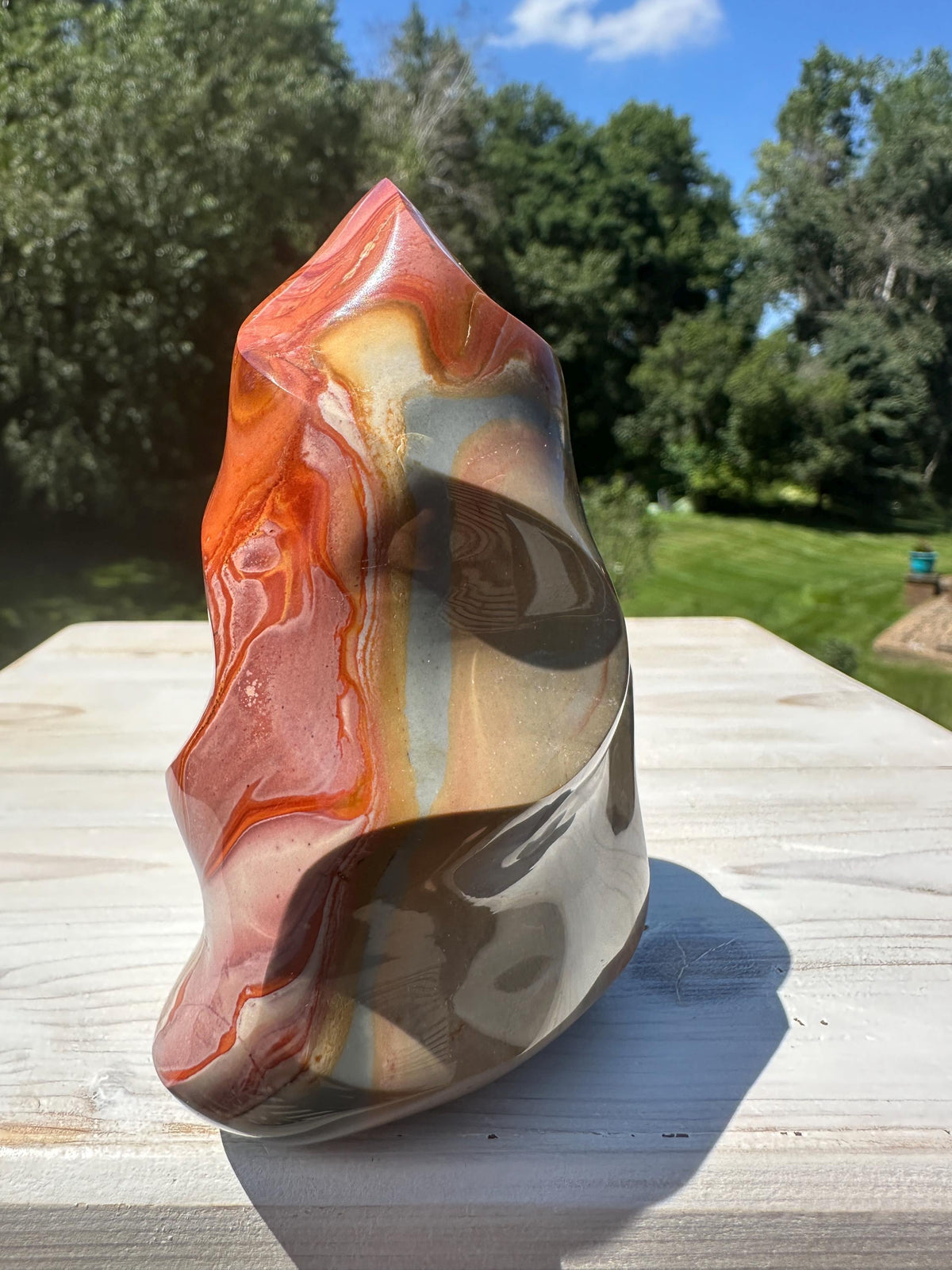 Polychrome Jasper Flame - #7