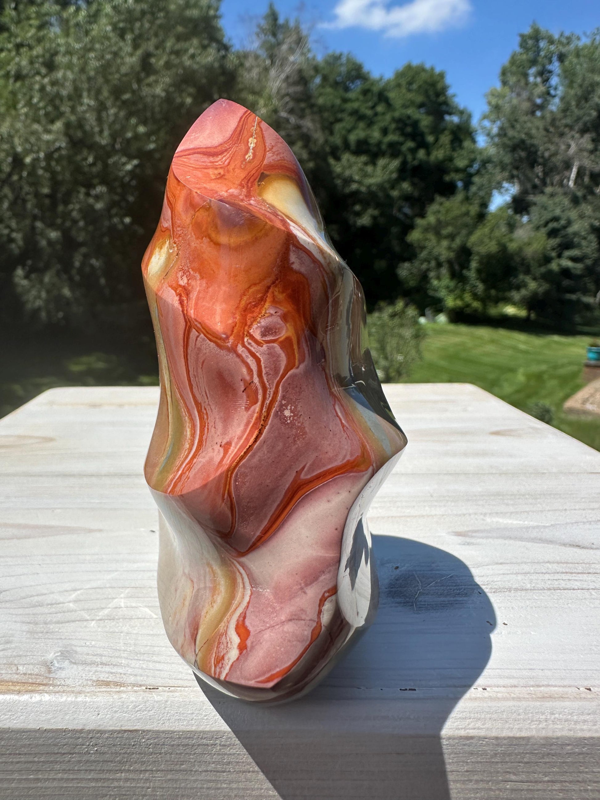 Polychrome Jasper Flame - #7