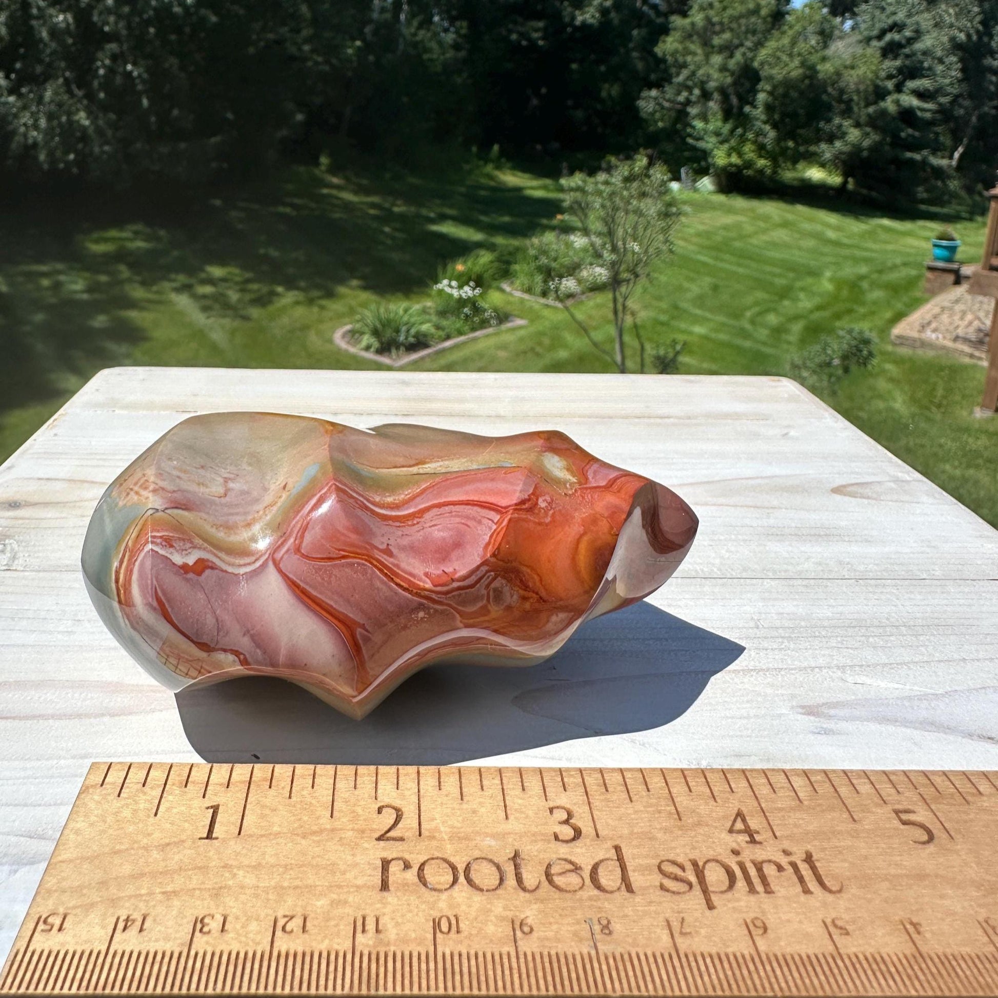 Polychrome Jasper Flame - #7