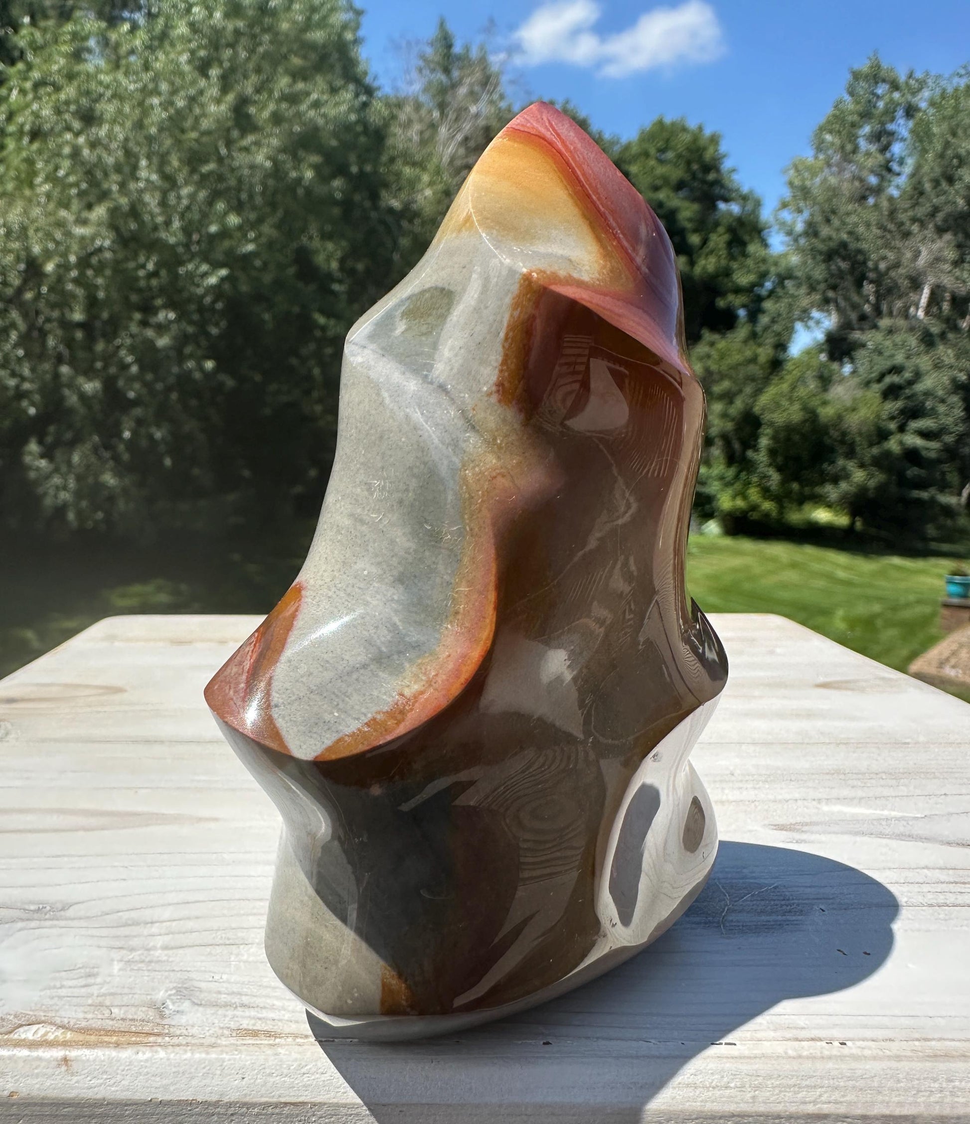 Polychrome Jasper Flame - #7
