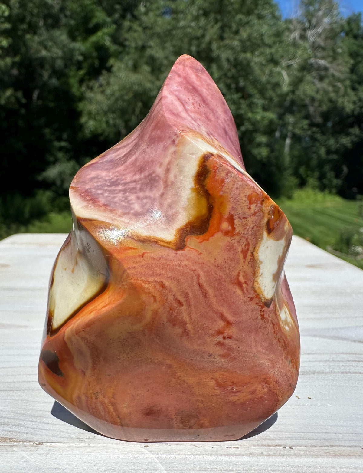 Polychrome Jasper Flame - #1