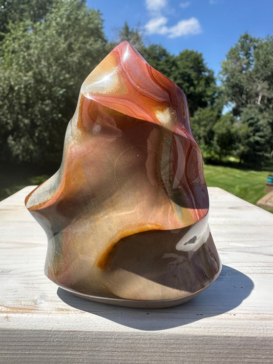 Polychrome Jasper Flame - #7