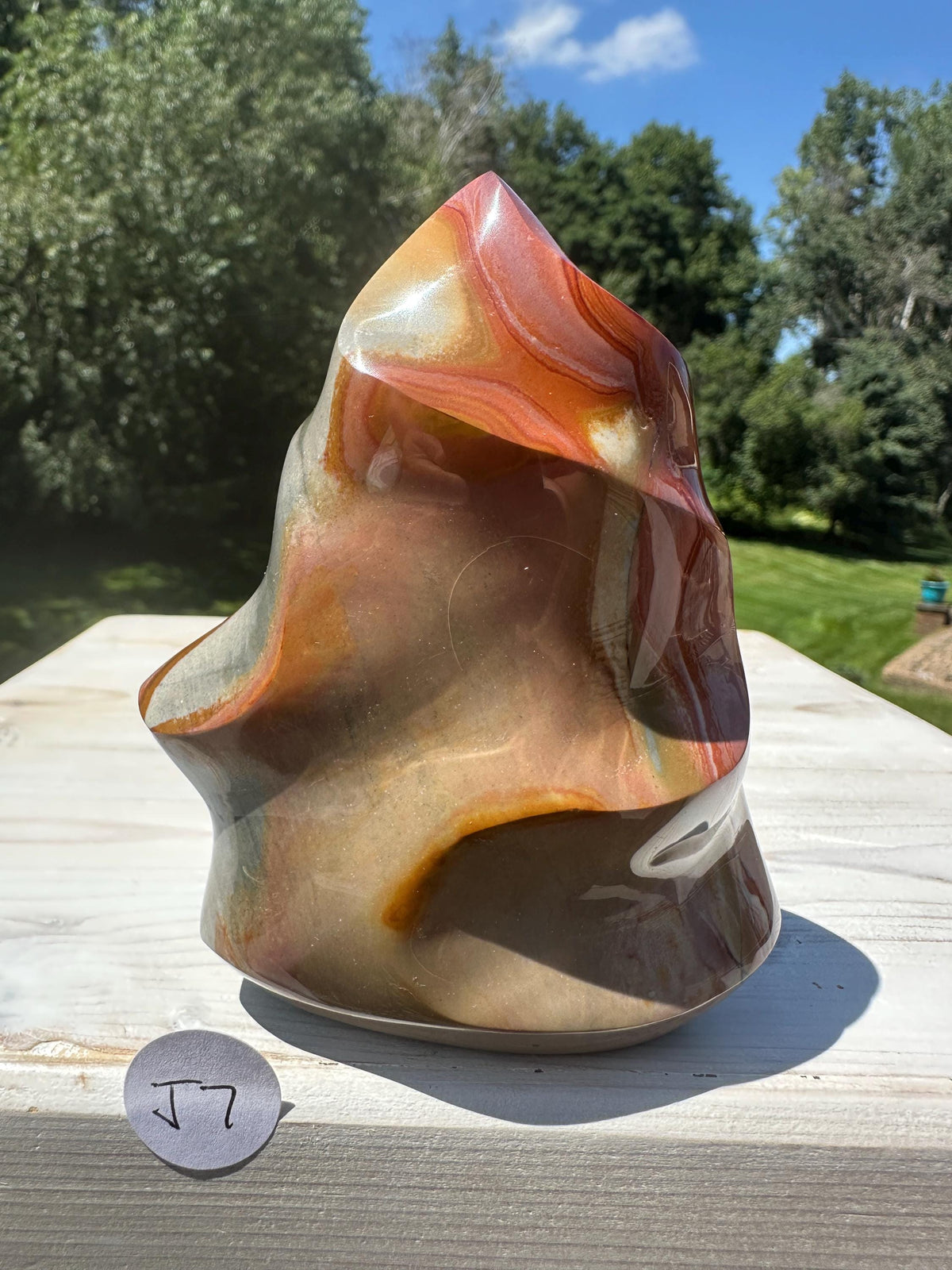 Polychrome Jasper Flame - #7