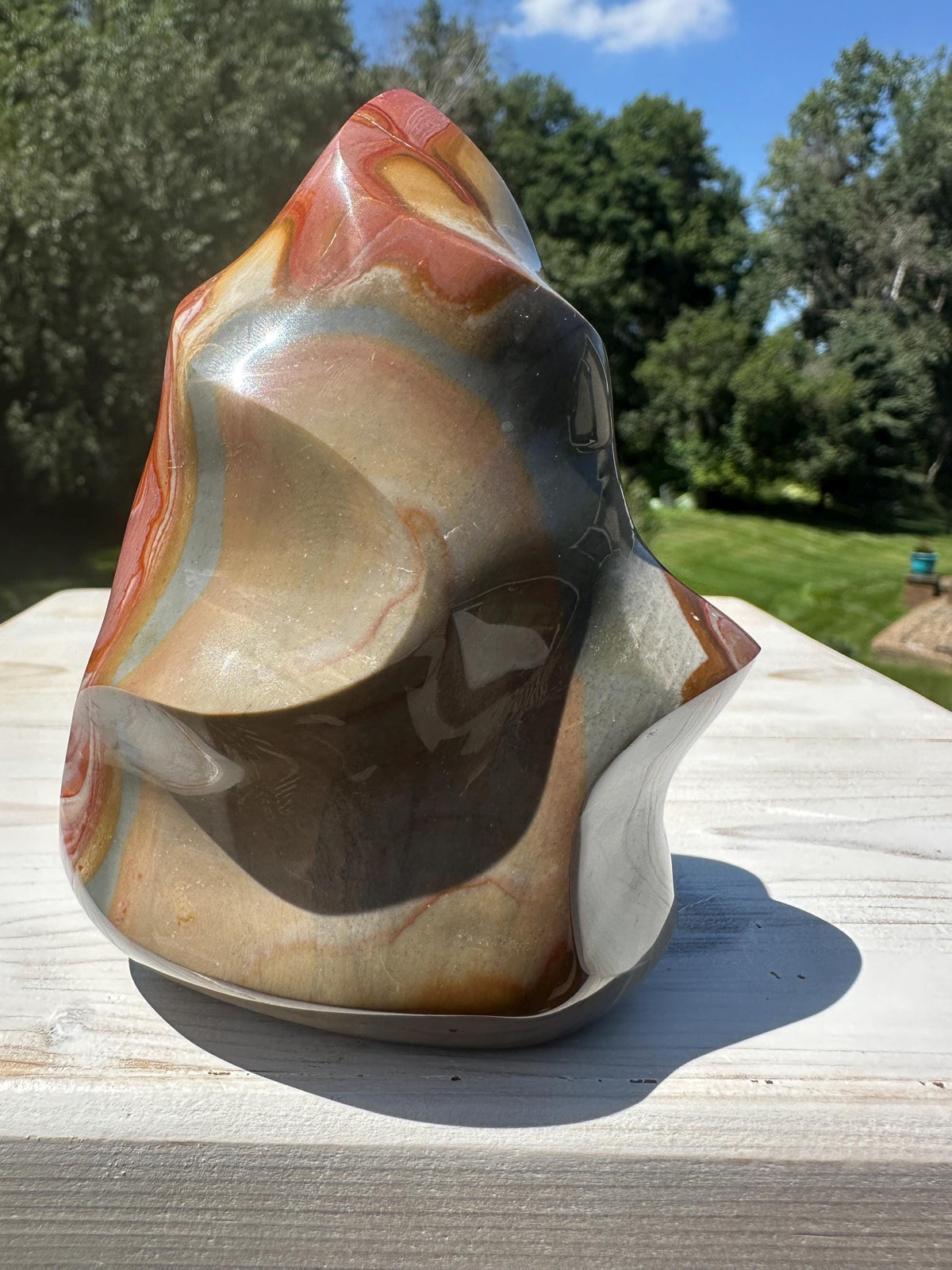 Polychrome Jasper Flame - #7