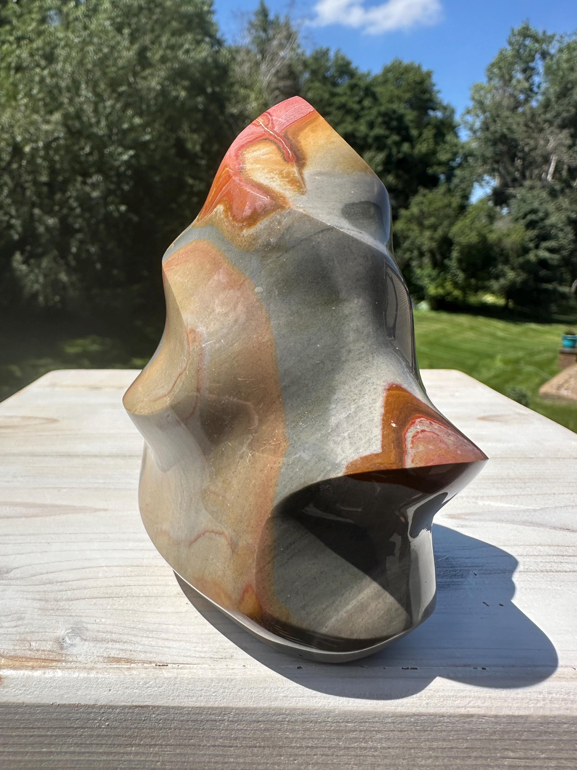 Polychrome Jasper Flame - #7