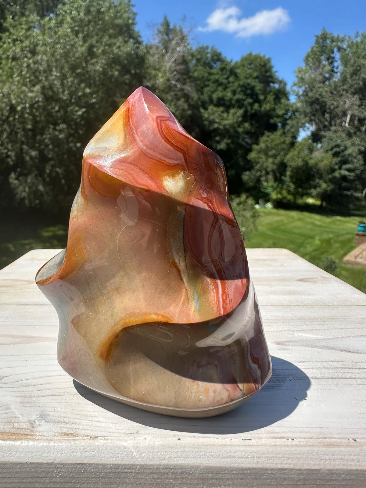 Polychrome Jasper Flame - #7