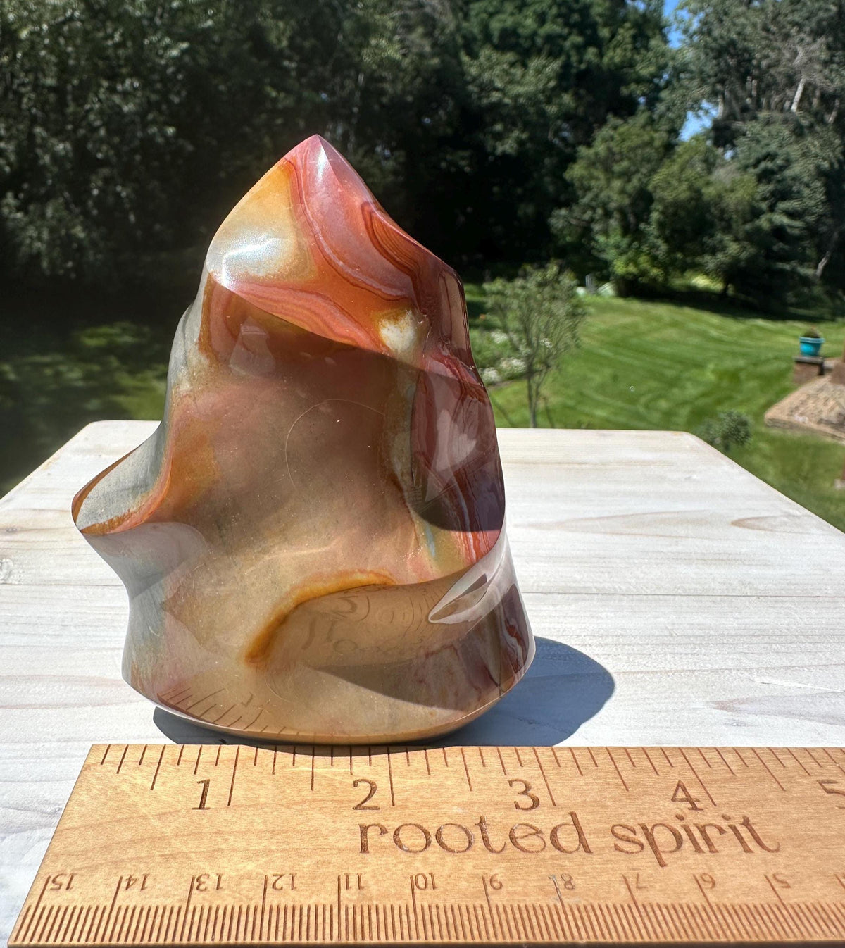 Polychrome Jasper Flame - #7