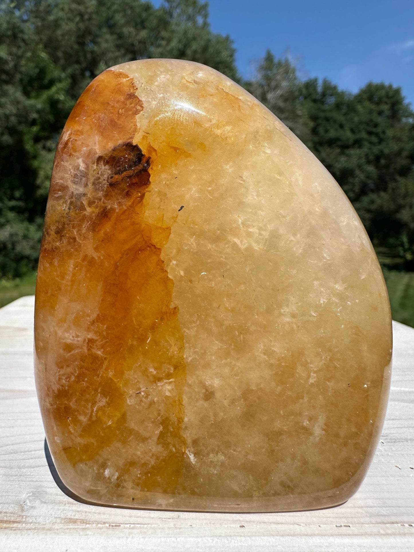 Gorgeous Golden Healer Quartz Crystal Freeform - #1