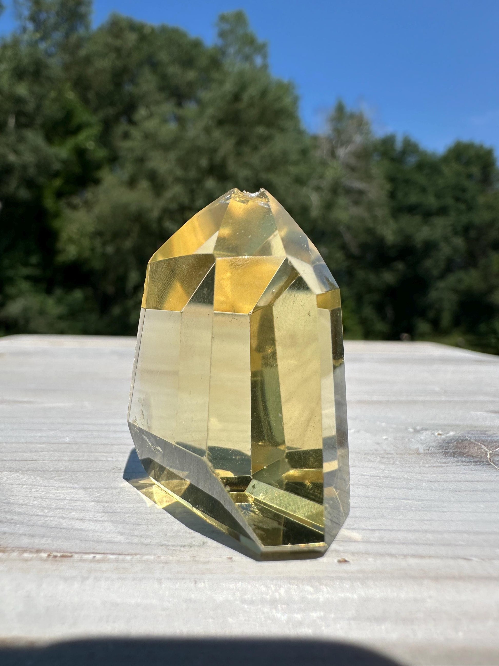 Citrine Crystal Tower *Imperfect* - #2