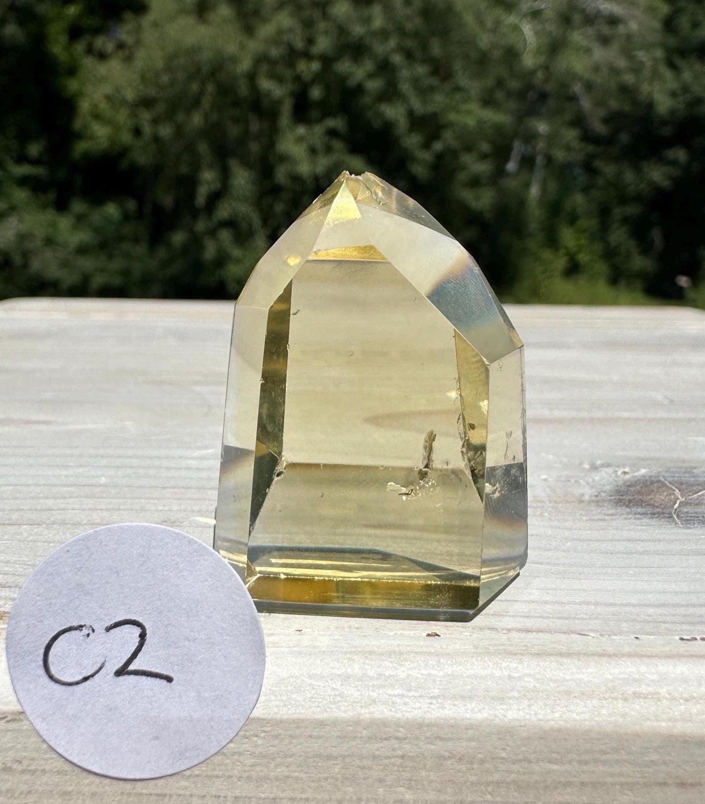 Citrine Crystal Tower *Imperfect* - #2