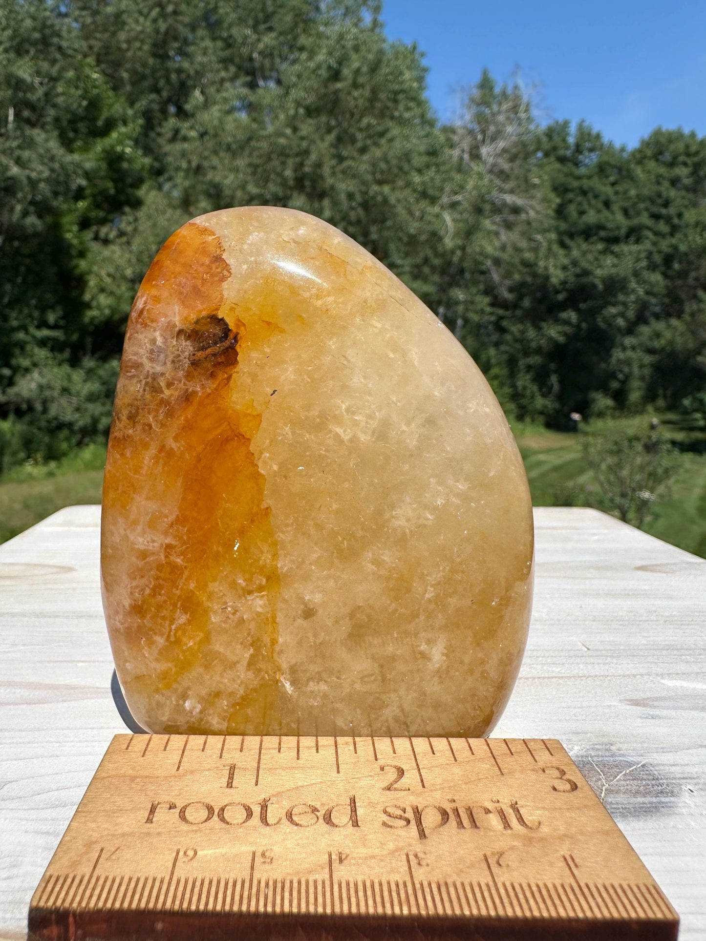 Gorgeous Golden Healer Quartz Crystal Freeform - #1