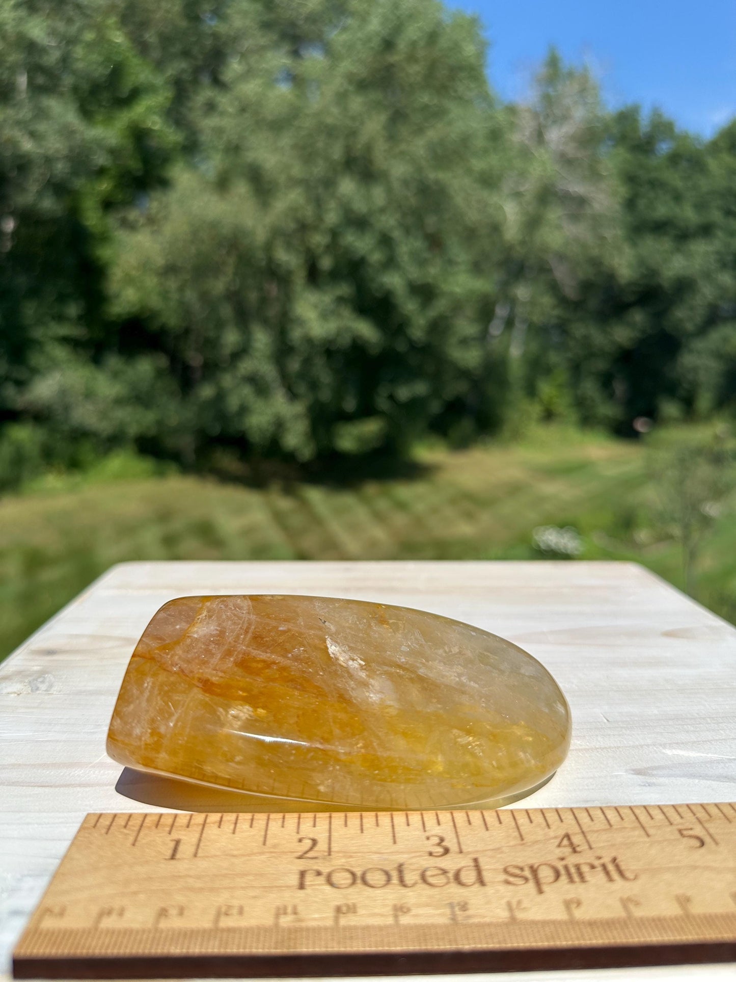 Gorgeous Golden Healer Quartz Crystal Freeform - #2