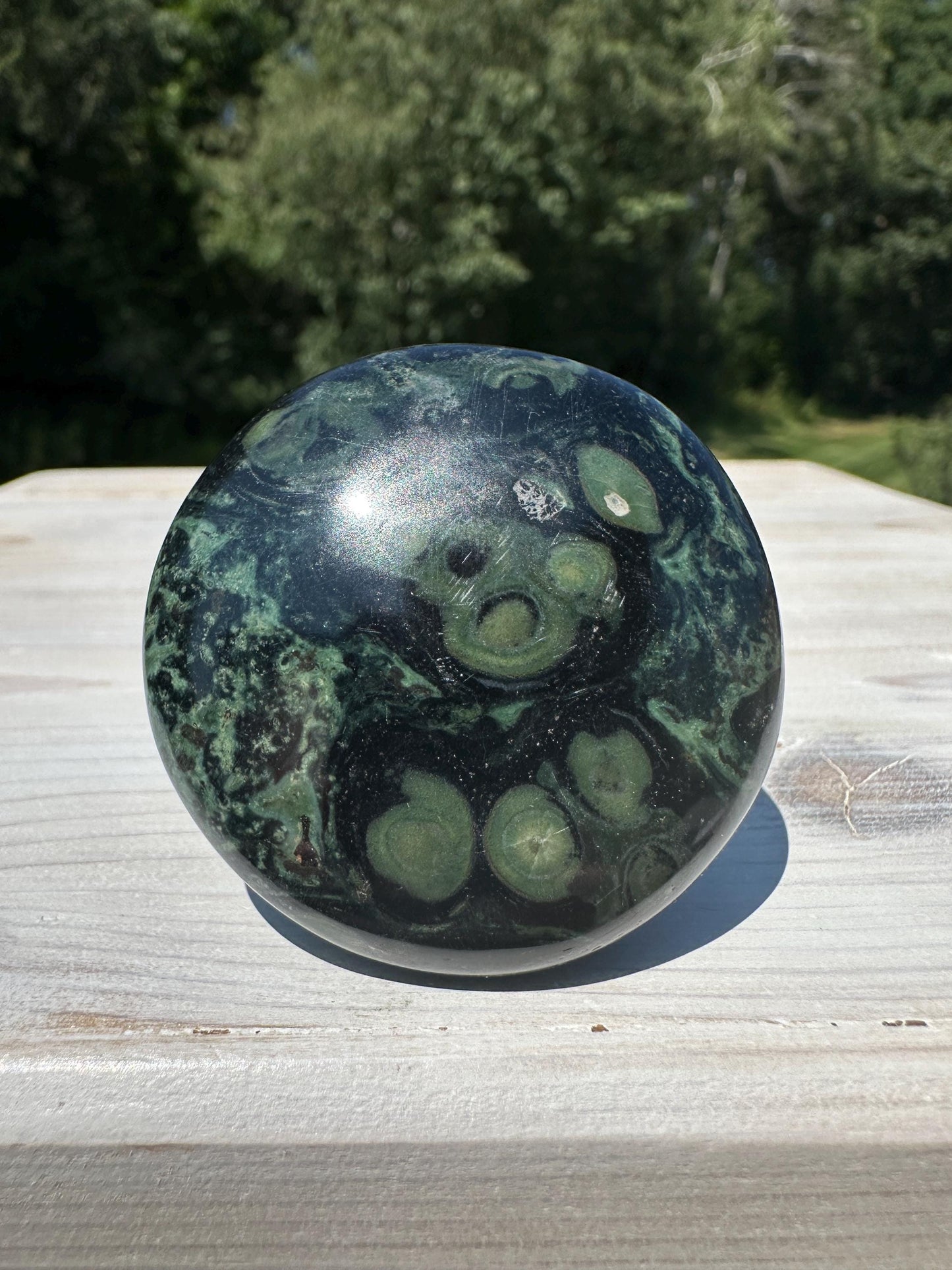 Kambaba Jasper Gallet Crystal - #1