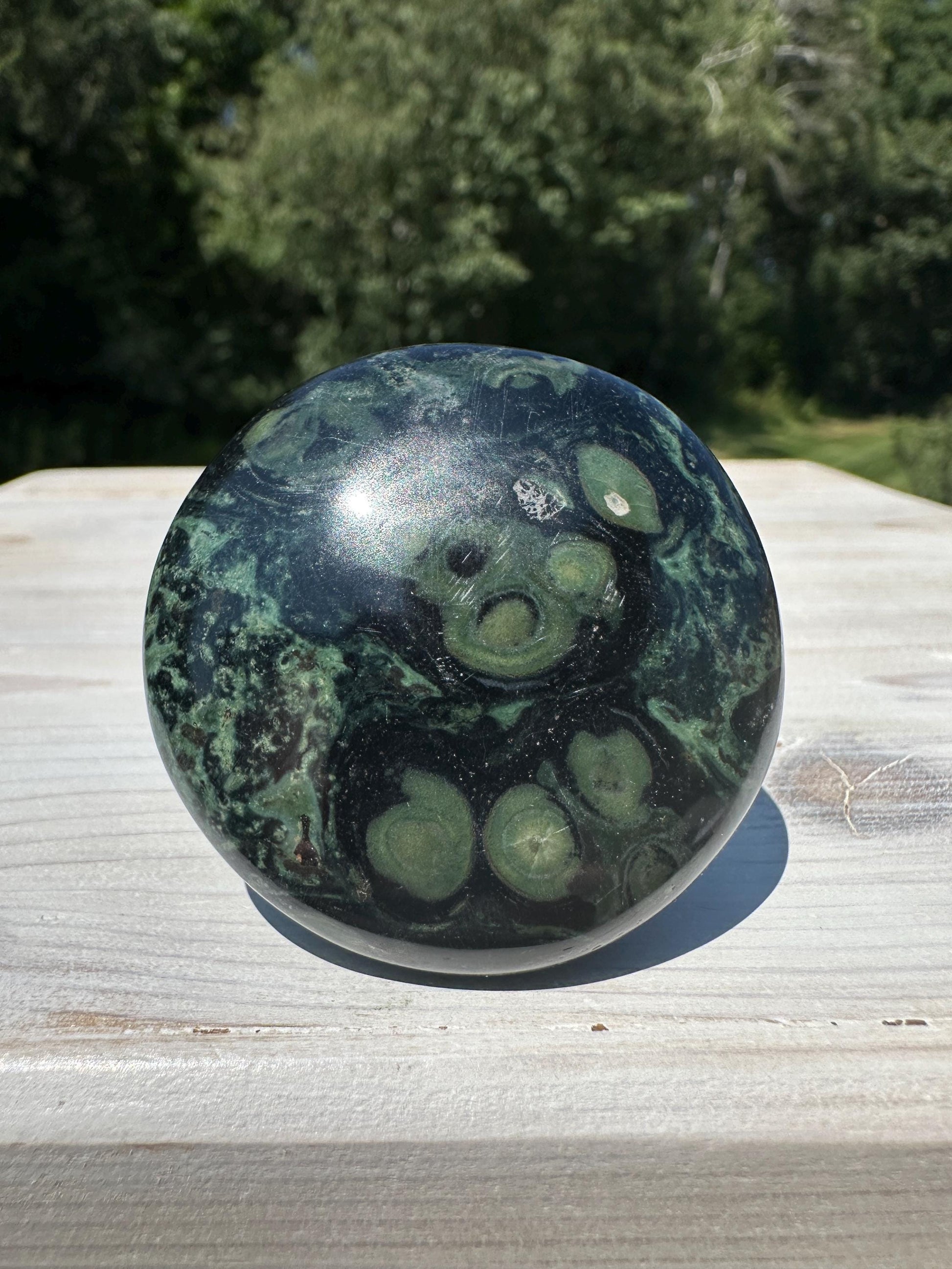 Kambaba Jasper Gallet Crystal - #1