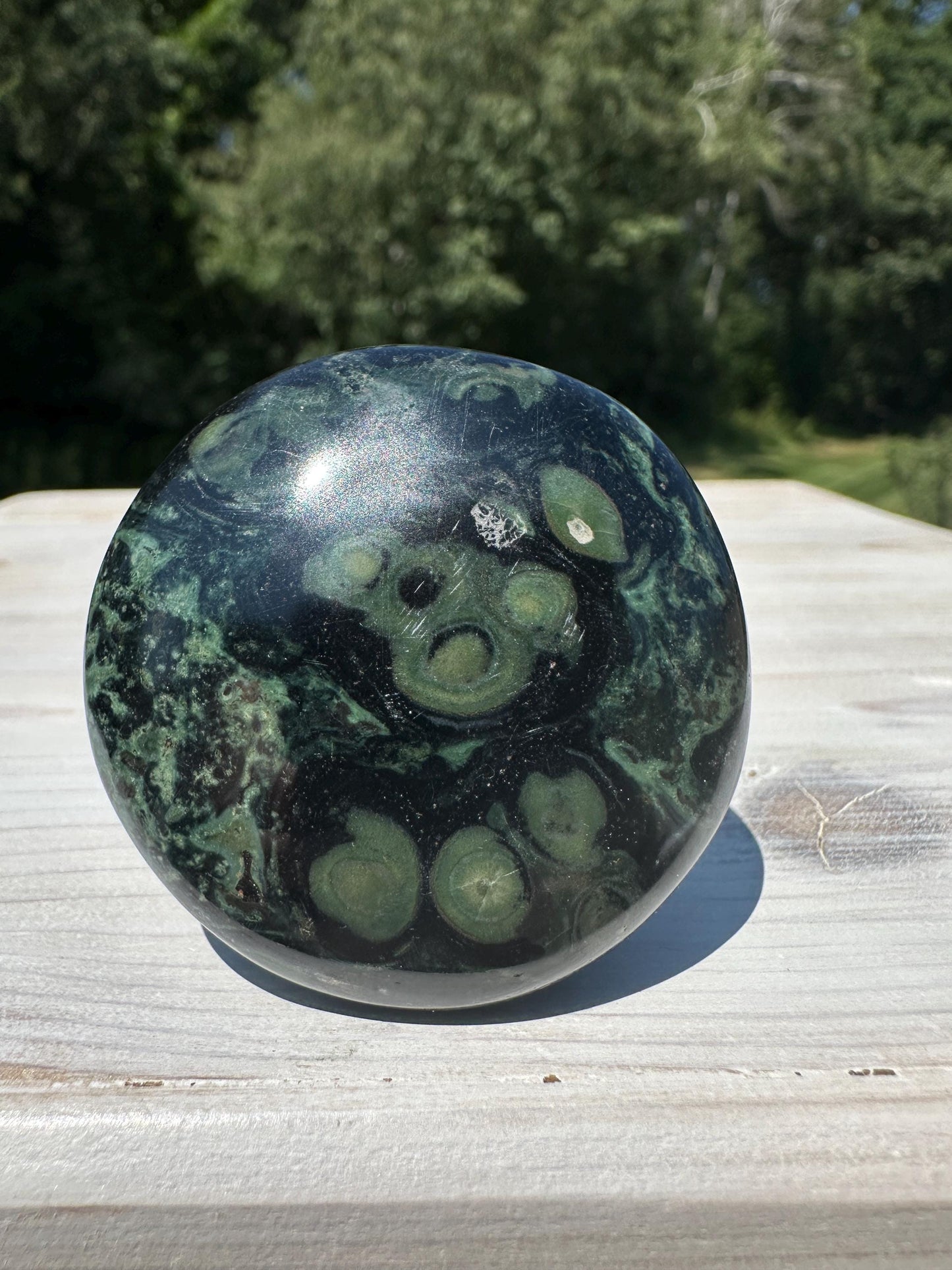 Kambaba Jasper Gallet Crystal - #1