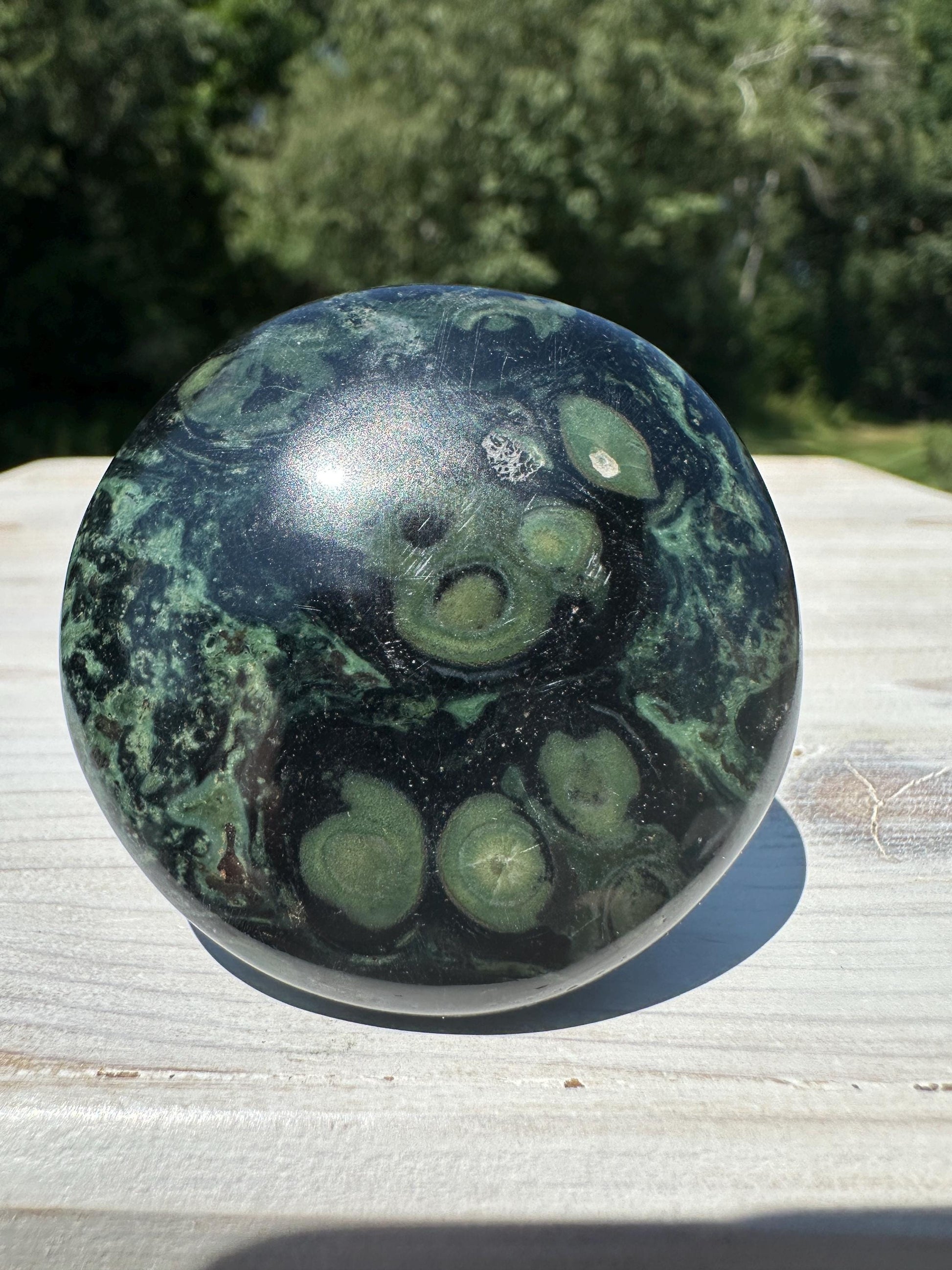 Kambaba Jasper Gallet Crystal - #1