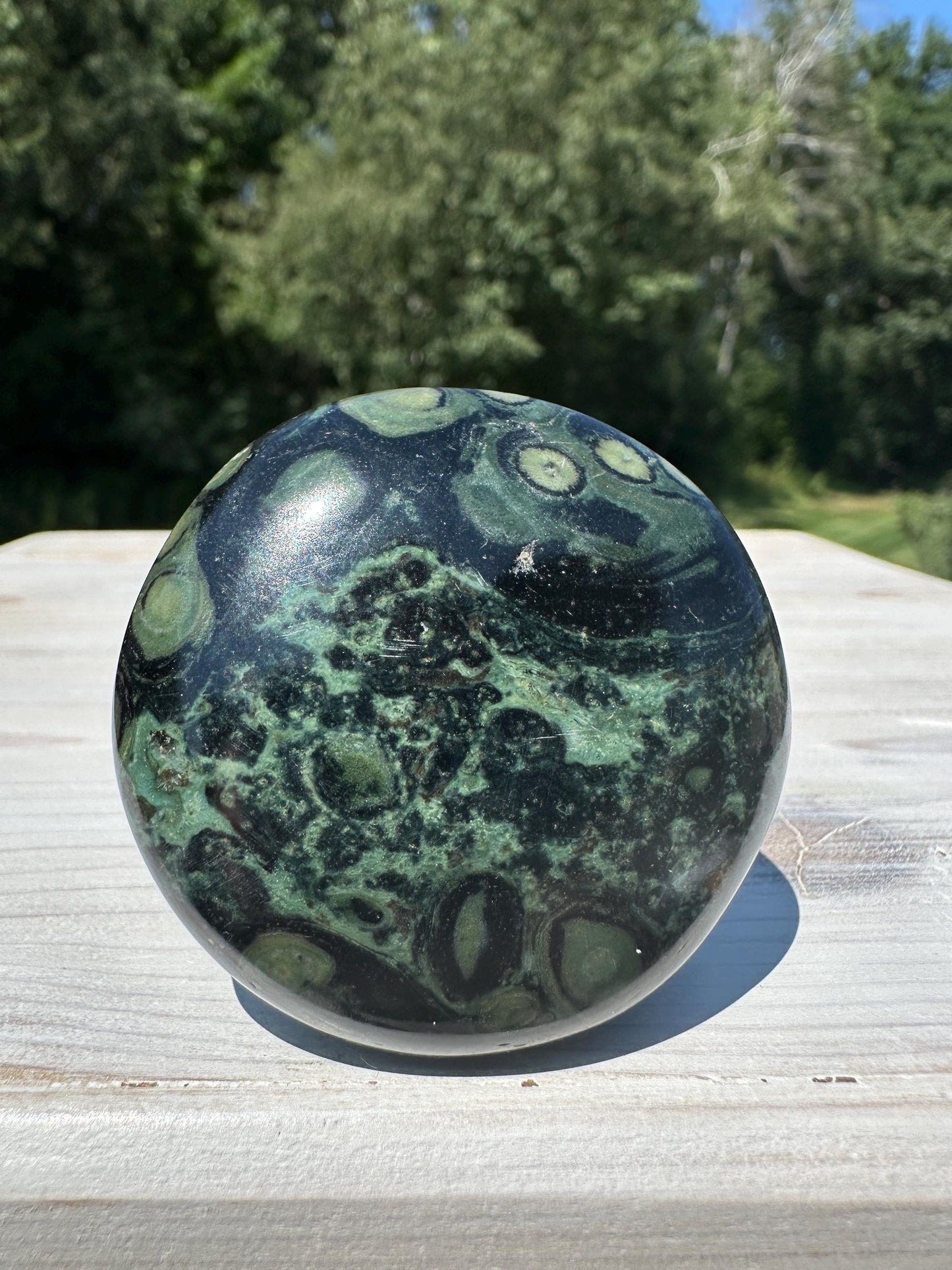 Kambaba Jasper Gallet Crystal - #1