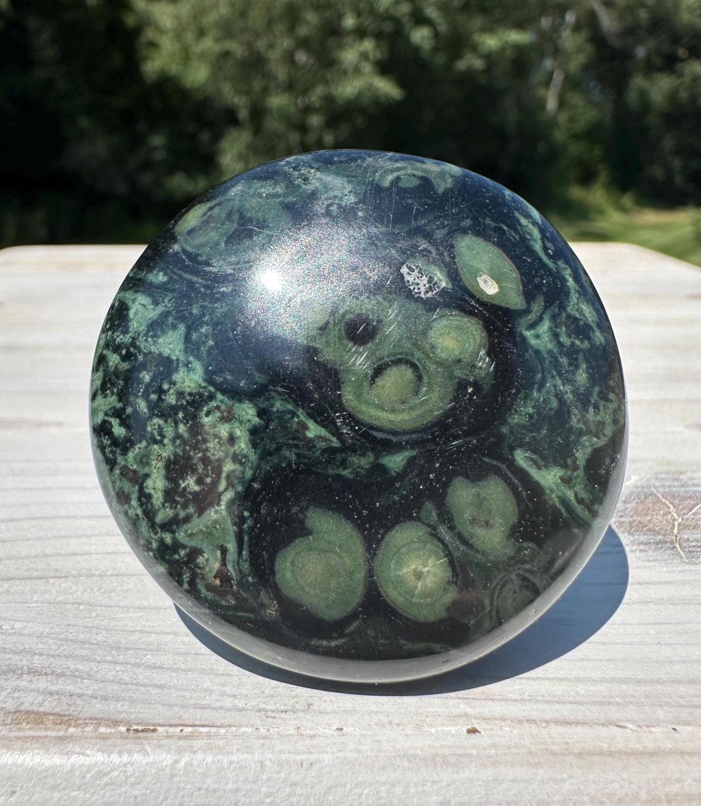 Kambaba Jasper Gallet Crystal - #1