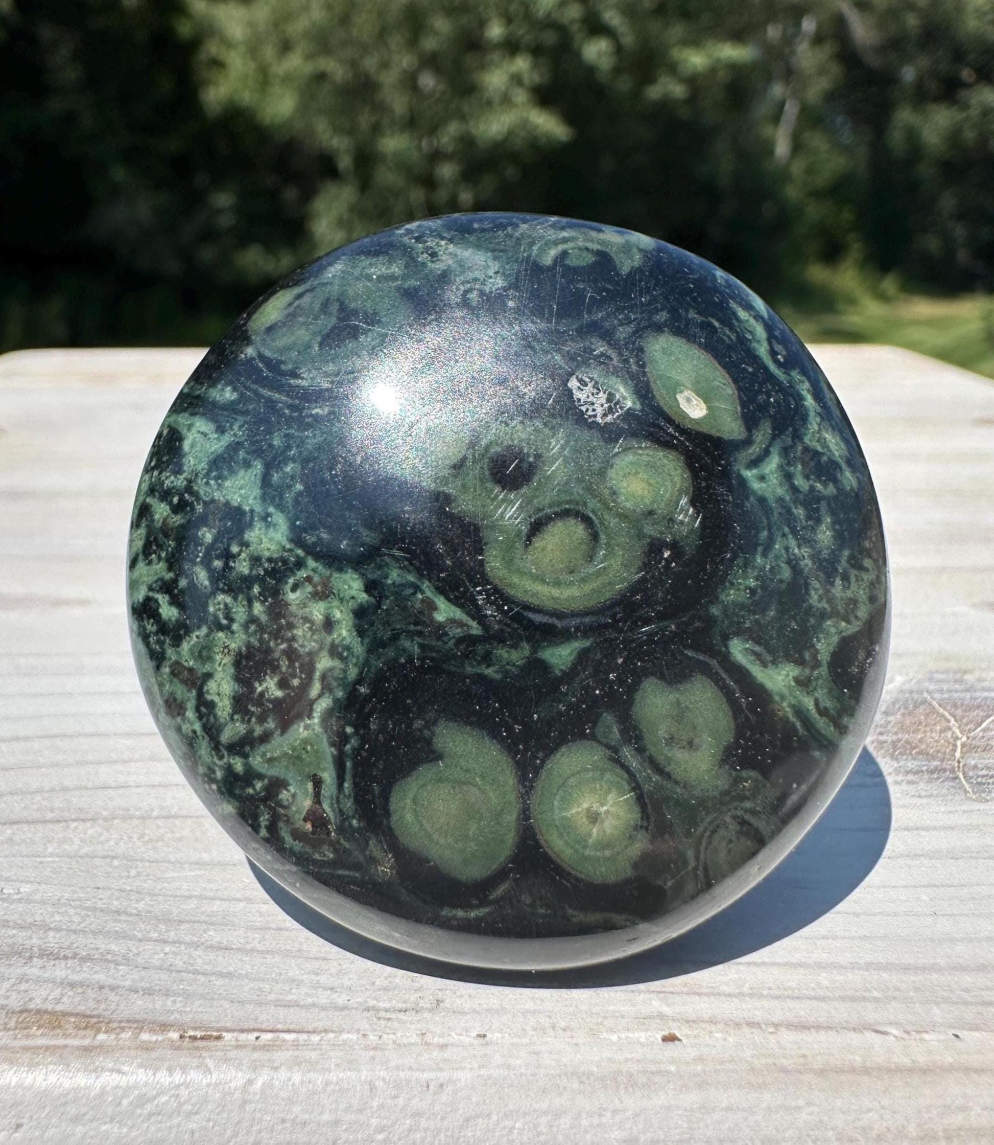 Kambaba Jasper Gallet Crystal - #1