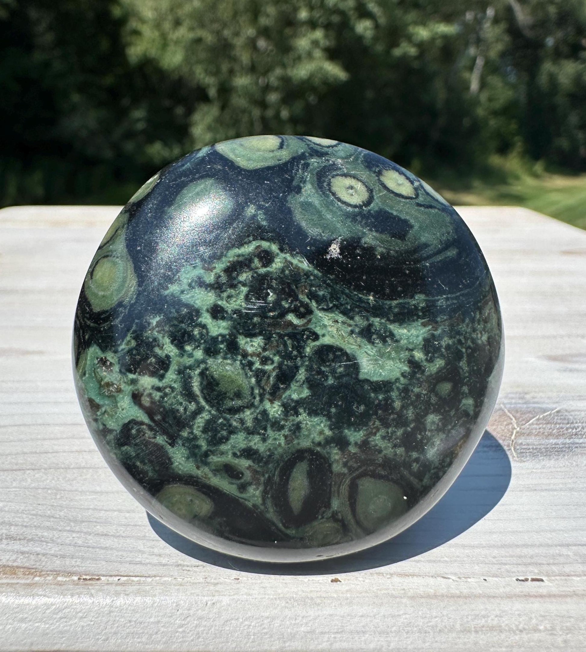 Kambaba Jasper Gallet Crystal - #1