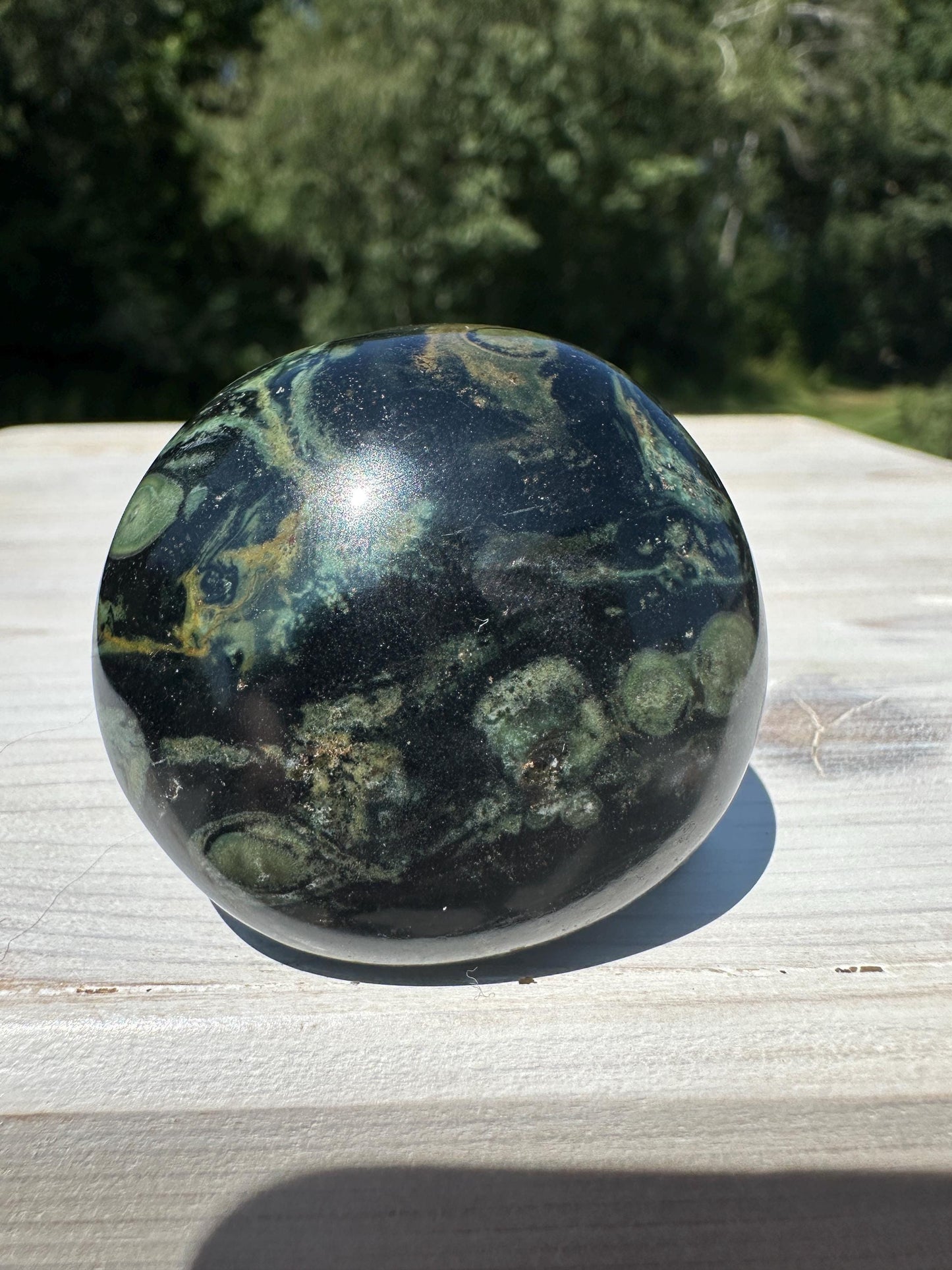Kambaba Jasper Gallet Crystal - #2
