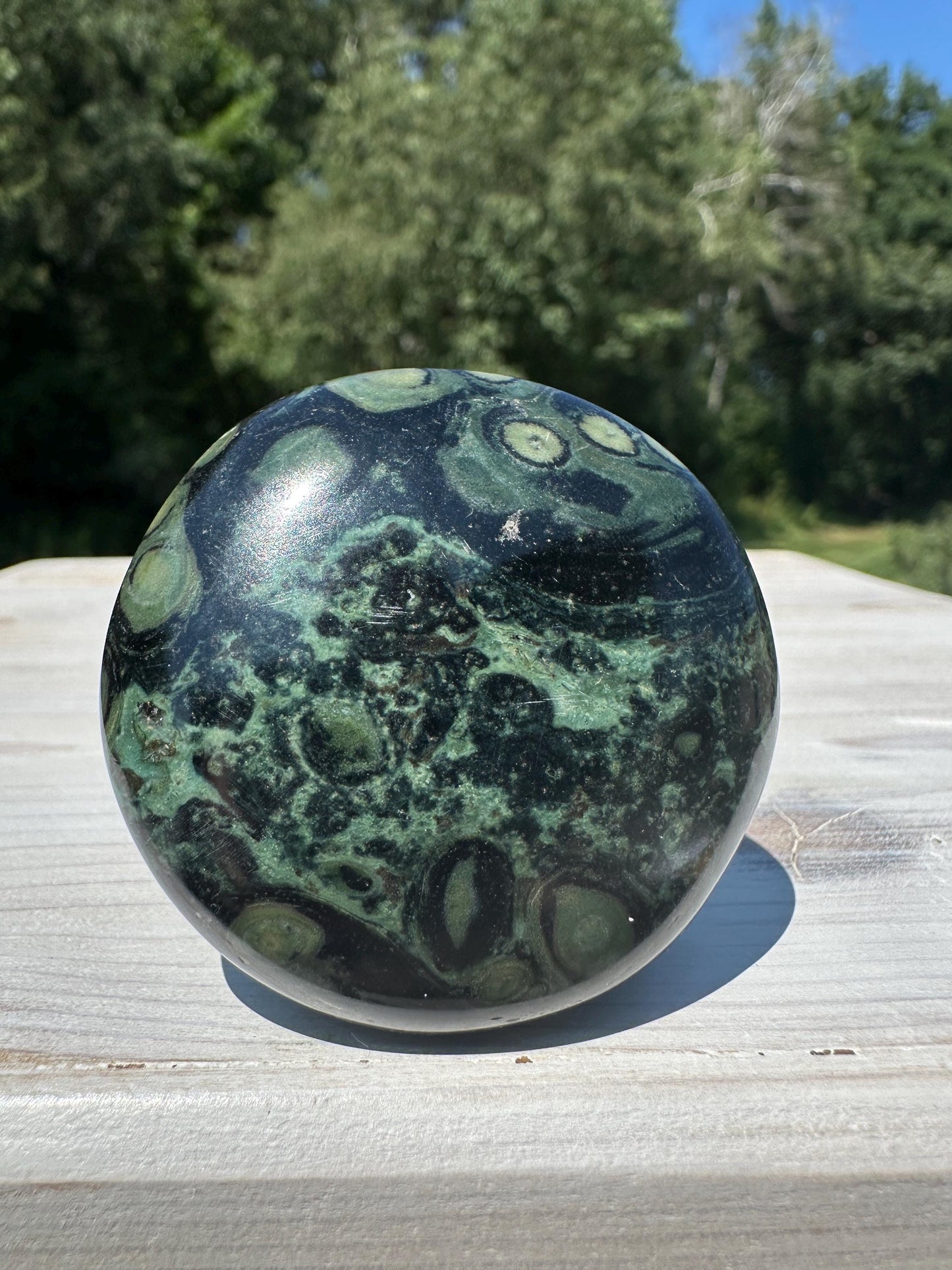 Kambaba Jasper Gallet Crystal - #1