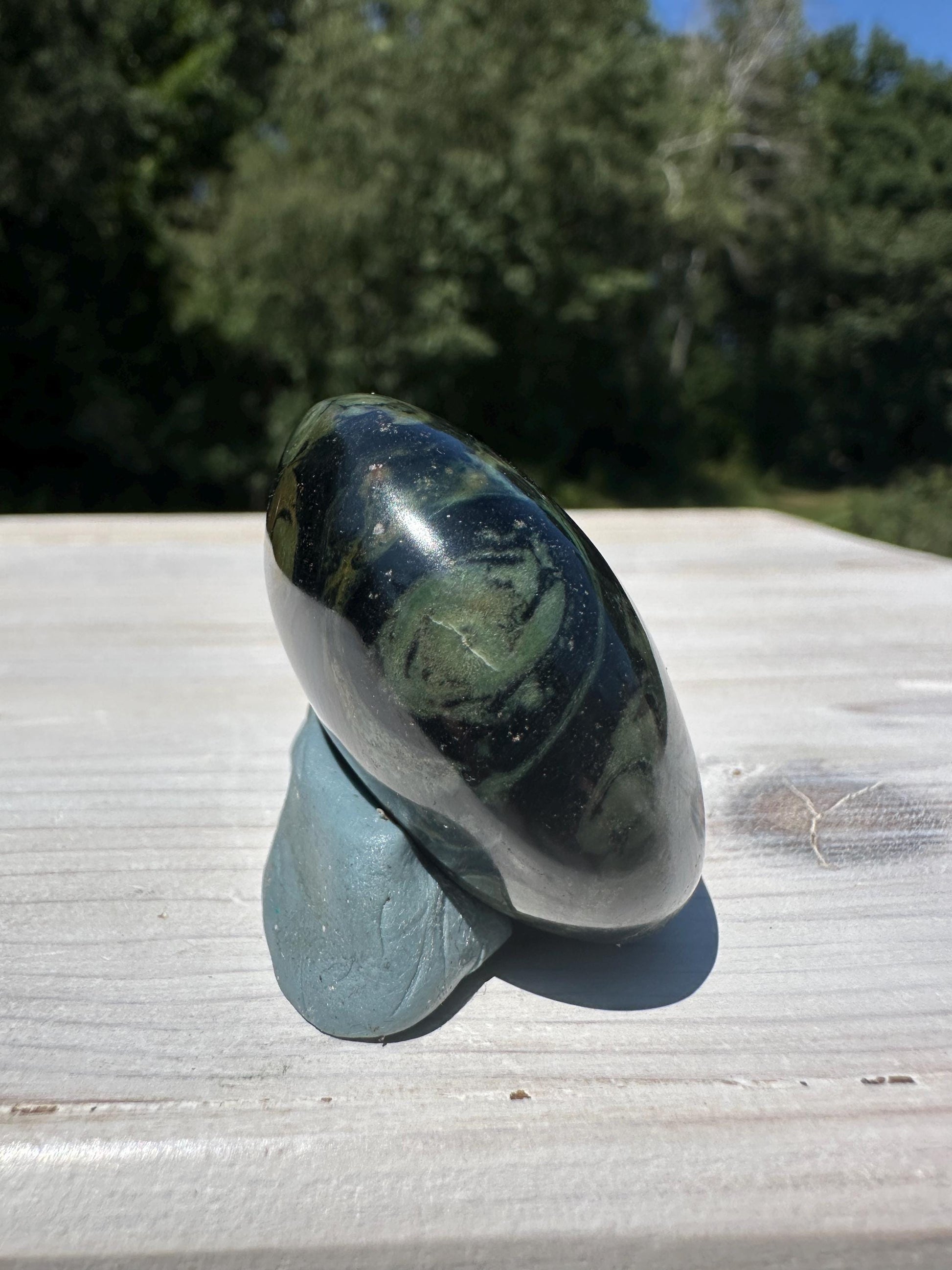 Kambaba Jasper Gallet Crystal - #2