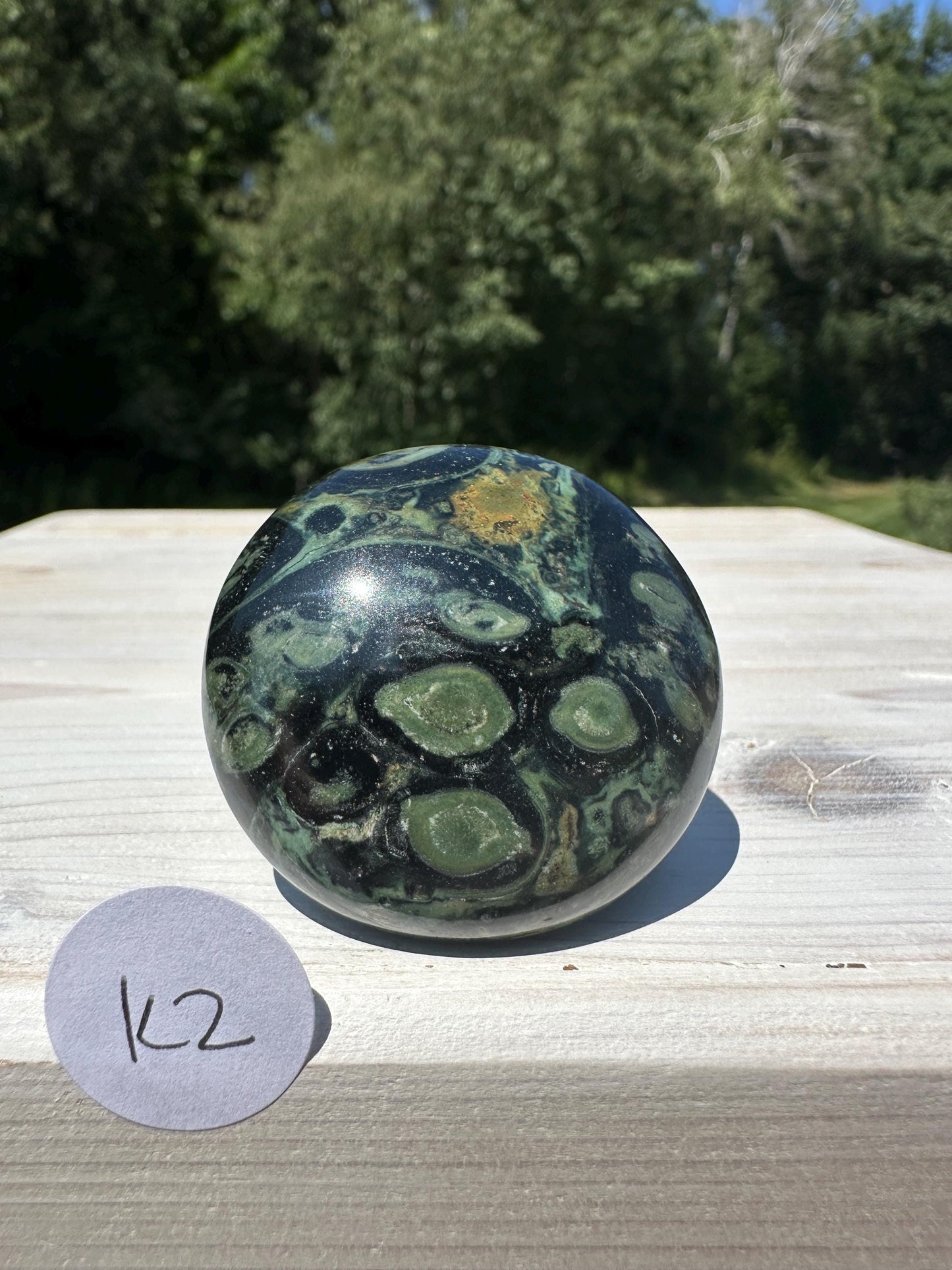 Kambaba Jasper Gallet Crystal - #2