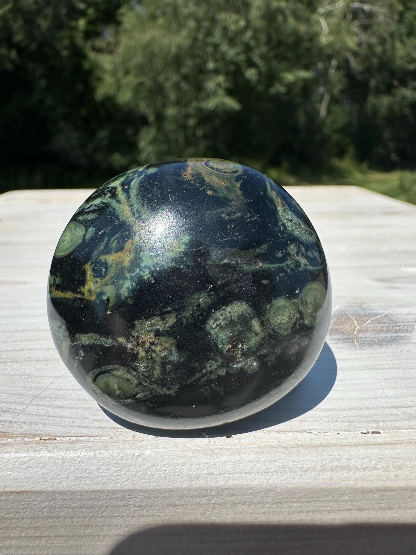 Kambaba Jasper Gallet Crystal - #2