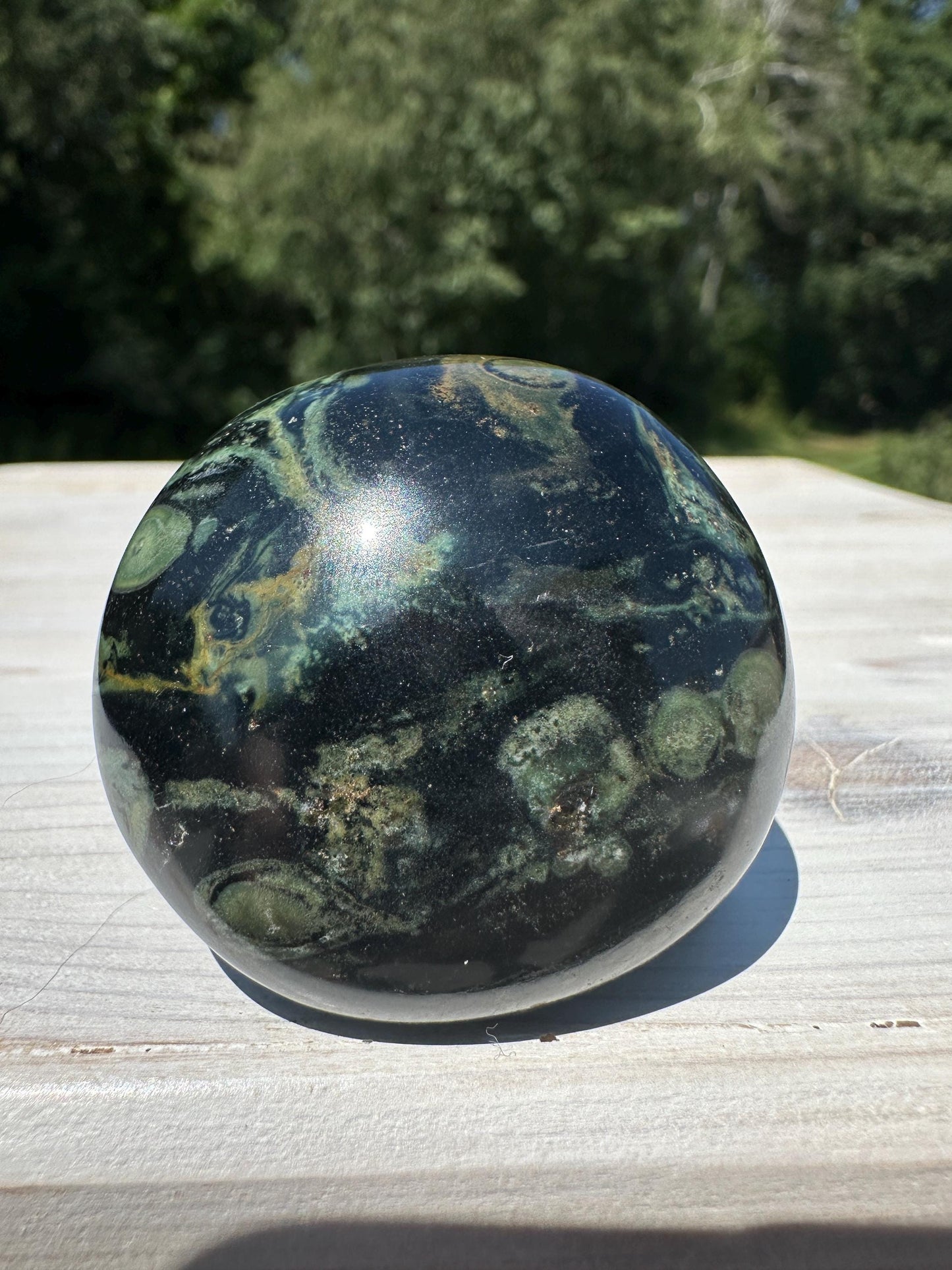 Kambaba Jasper Gallet Crystal - #2