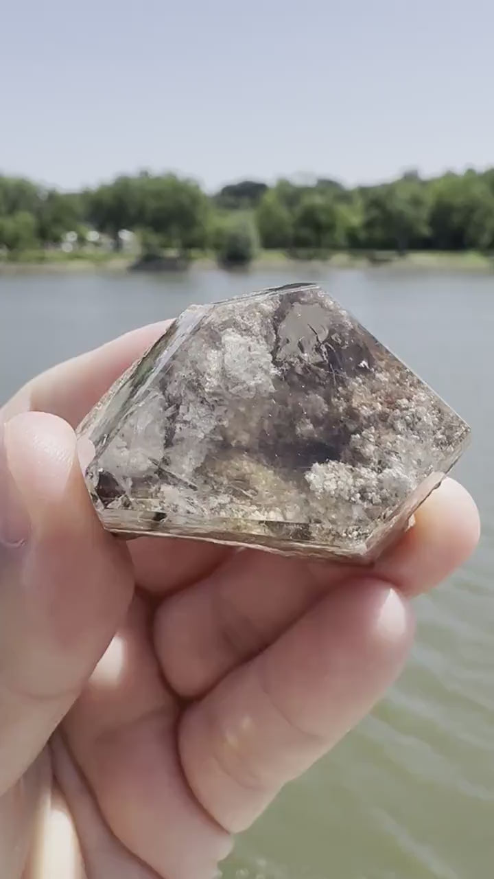 Gorgeous Inclusion Quartz Freeform | Garden Quartz | High Quality Quartz | Quartz Tower