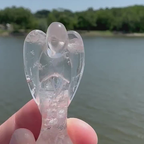 Clear Quartz Angel Craving | Harmony | Energy | Healing | Psychic abilities | Clarity | Calmness