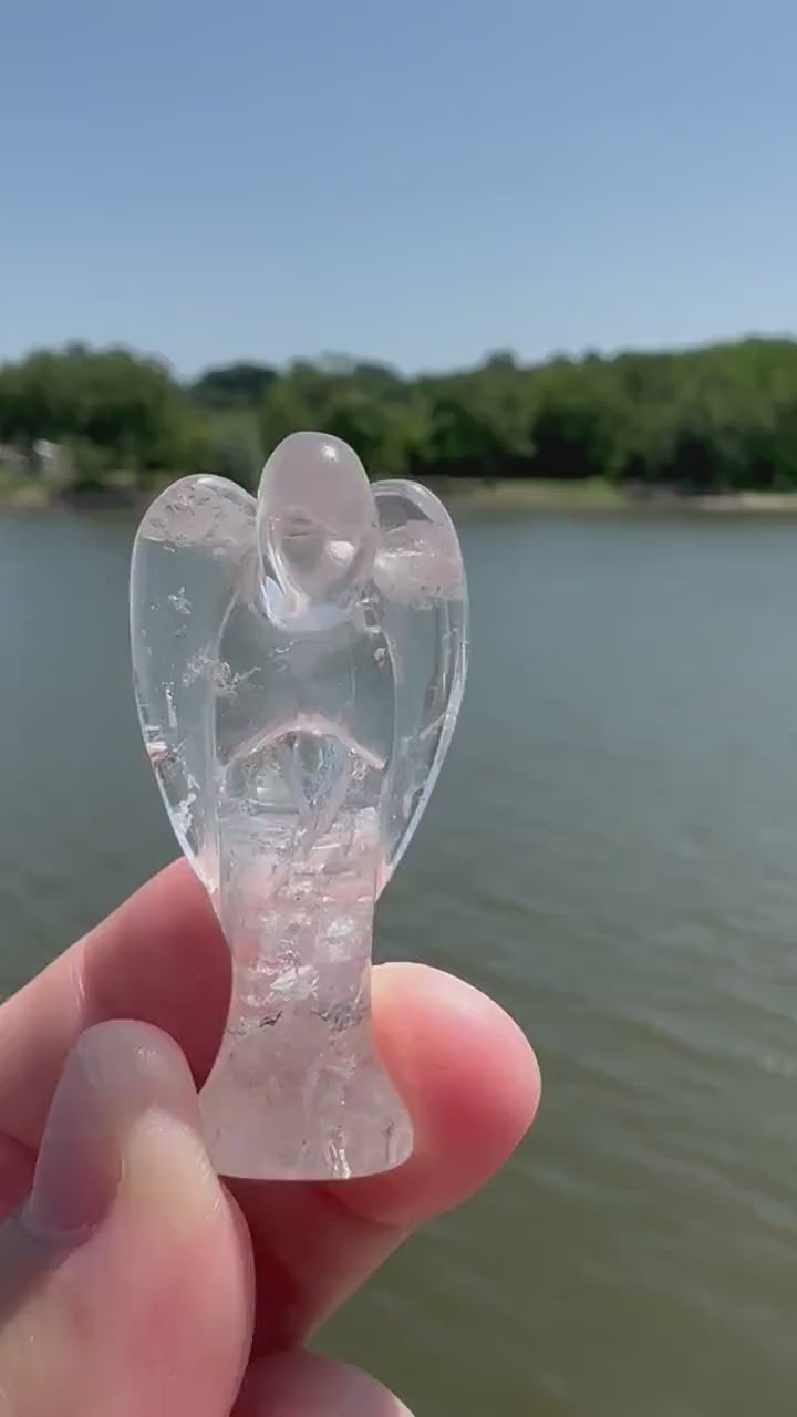 Clear Quartz Angel Craving | Harmony | Energy | Healing | Psychic abilities | Clarity | Calmness