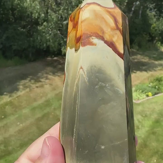 Polychrome Jasper Polished Point - #1