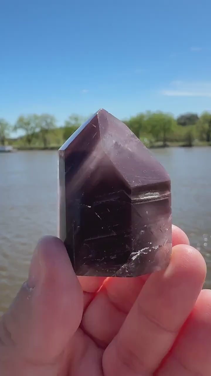 Rare Pink Lithium Point from Brazil | Lithium Tower | Lithium Crystal | Rare Crystals | Pink Lithium Crystal | Lithium Quartz