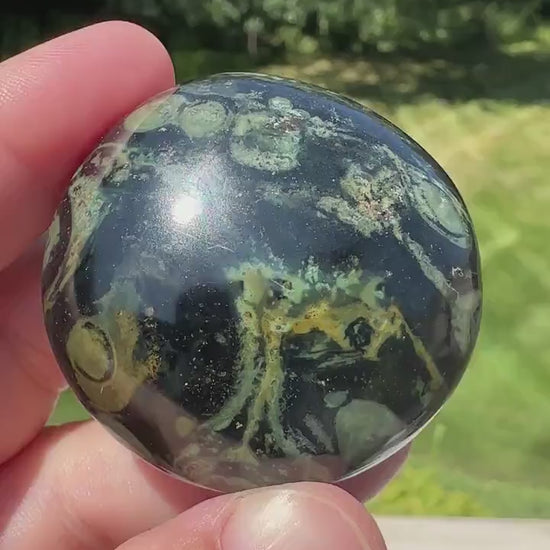 Kambaba Jasper Gallet Crystal - #2