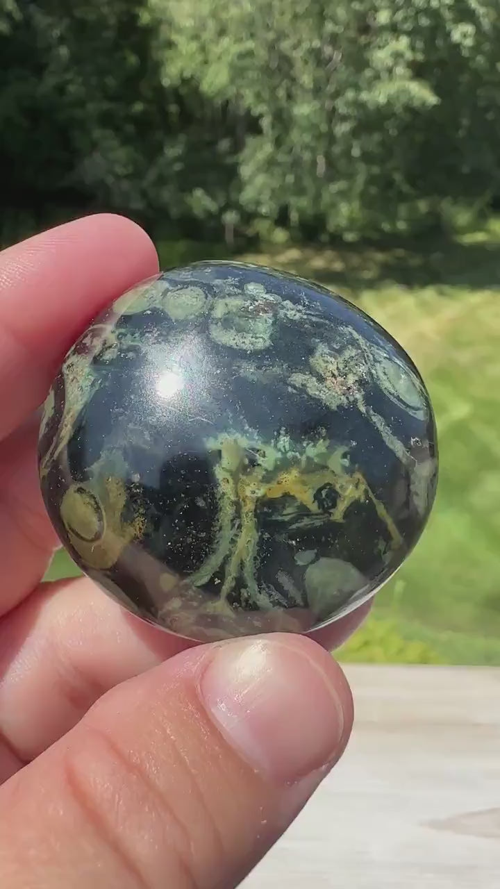 Kambaba Jasper Gallet Crystal - #2