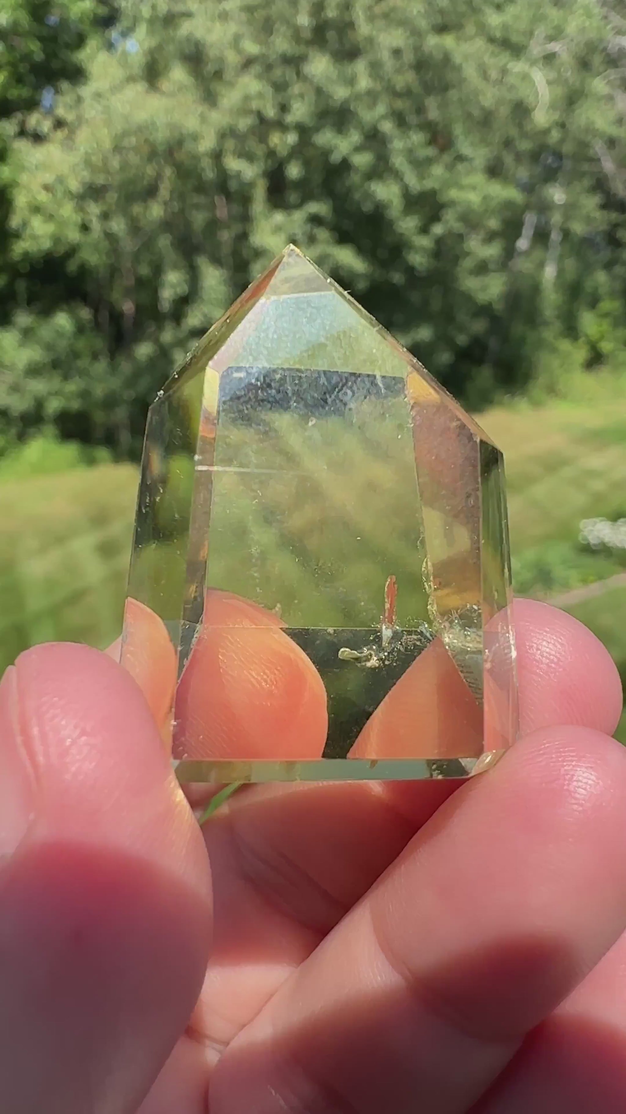 Citrine Crystal Tower *Imperfect* - #2