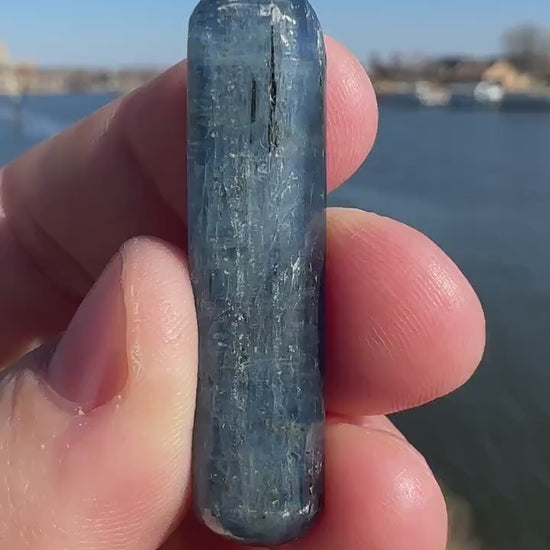 Gorgeous High Quality Polished Blue Kyanite Wands from India | Tucson Exclusive | Gems & Minerals | Crystal Collector Home Decor