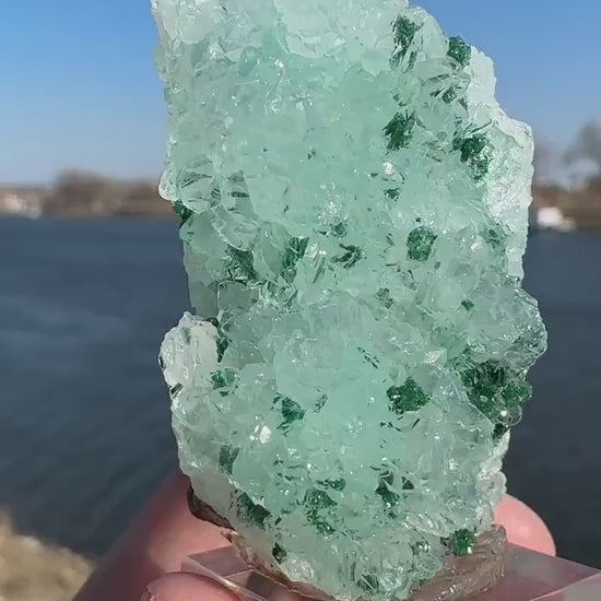 Incredible Druzy Gem Silica Specimen from Peru