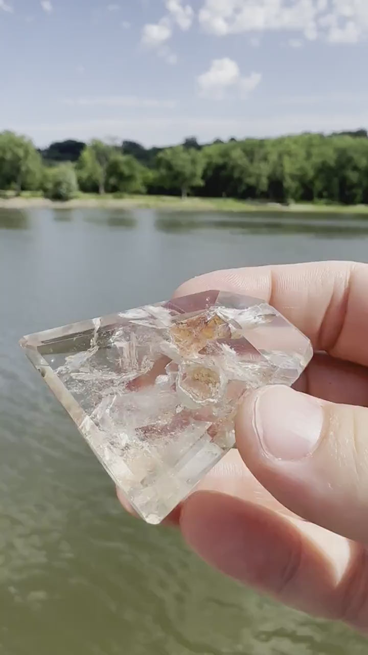 Gorgeous Inclusion Quartz Freeform | Quartz on Quartz | Garden Quartz | High Quality Quartz | Quartz Tower