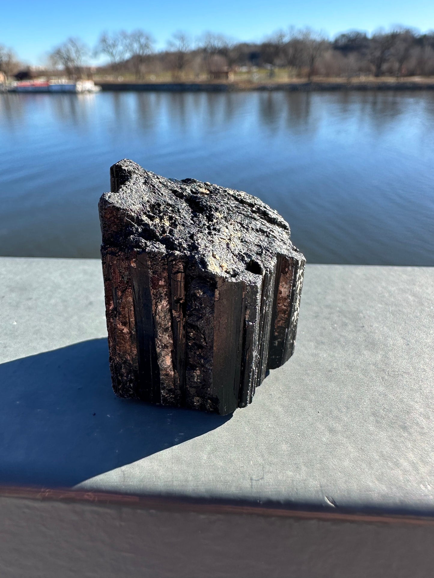 One (1) Black Tourmaline Rough Large Pieces | Protection | Blocks Negative Energy | Rough Black Tourmaline | Black Tourmaline Chunks