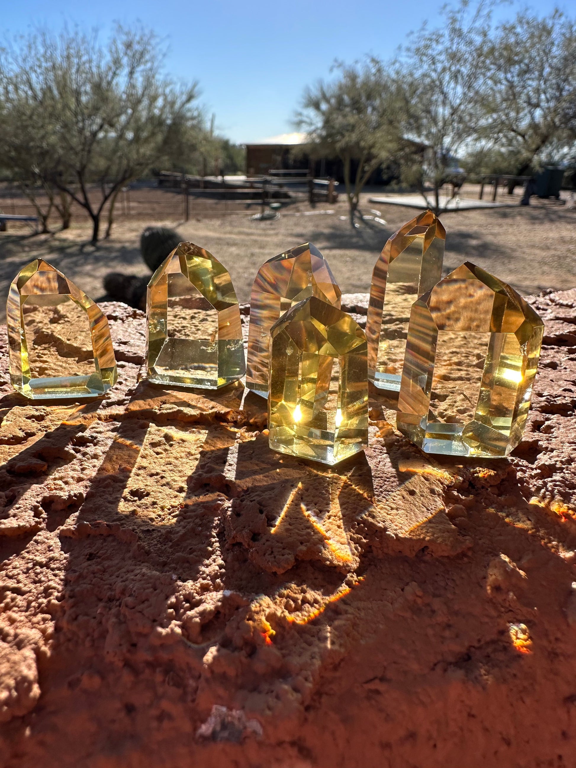 100% NATUAL AMAZING One (1) Small Citrine Tower | Abundance | Wealth | Sunshine | Quartz