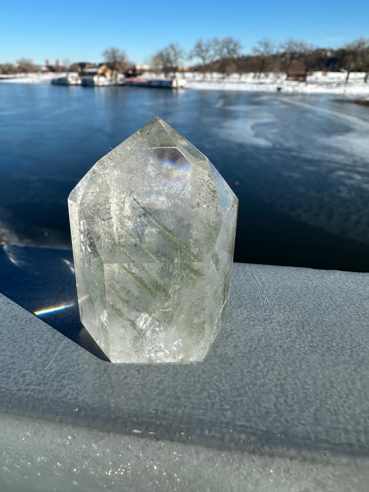 Lodolite Tower | Garden Quartz | High Quality Quartz | Quartz Tower | Inclusion Quartz