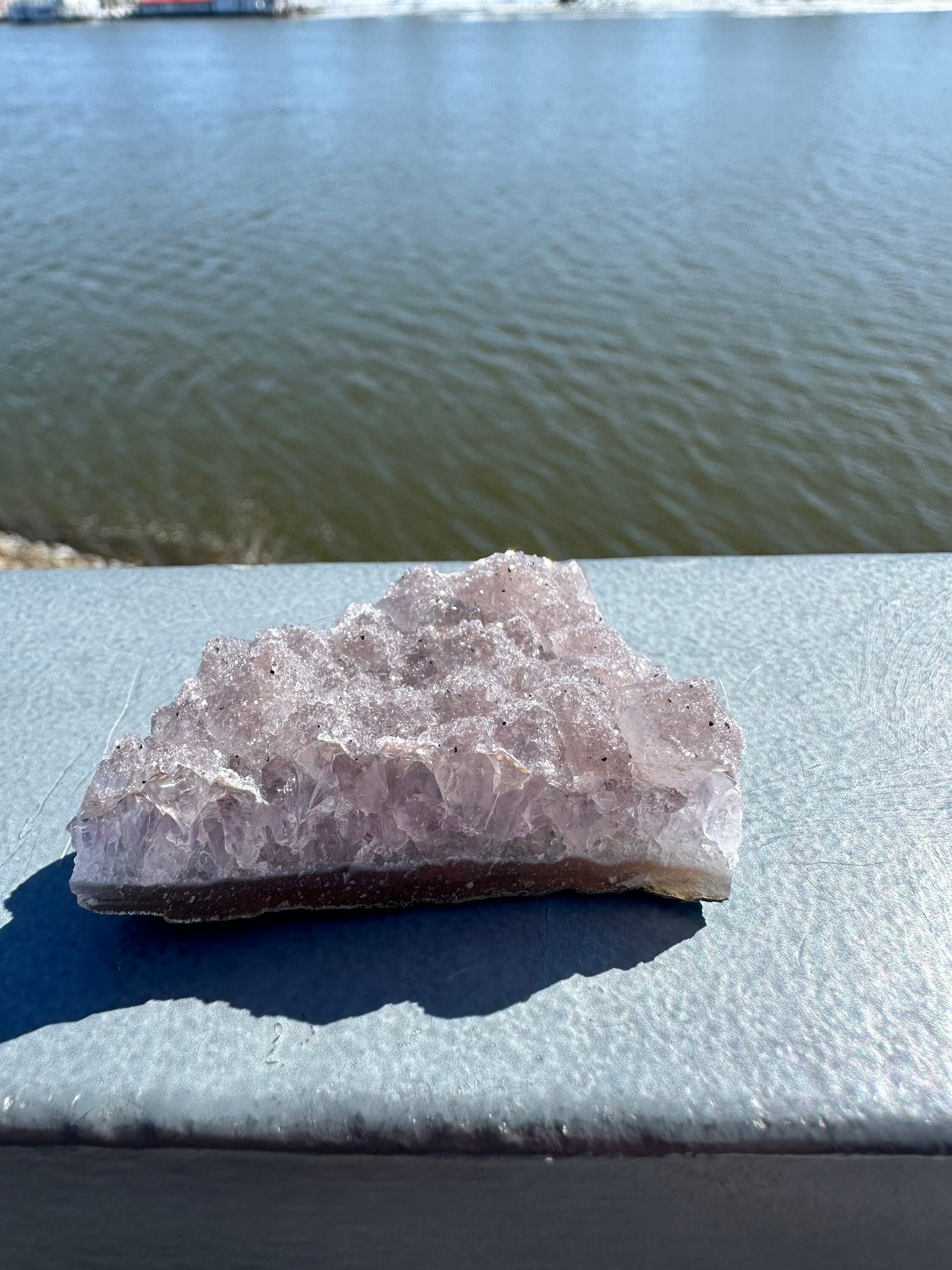 Rainbow Sugar Druzy Cluster | Natural Druzy | Raw Amethyst | Sugar Druzy | Amethyst